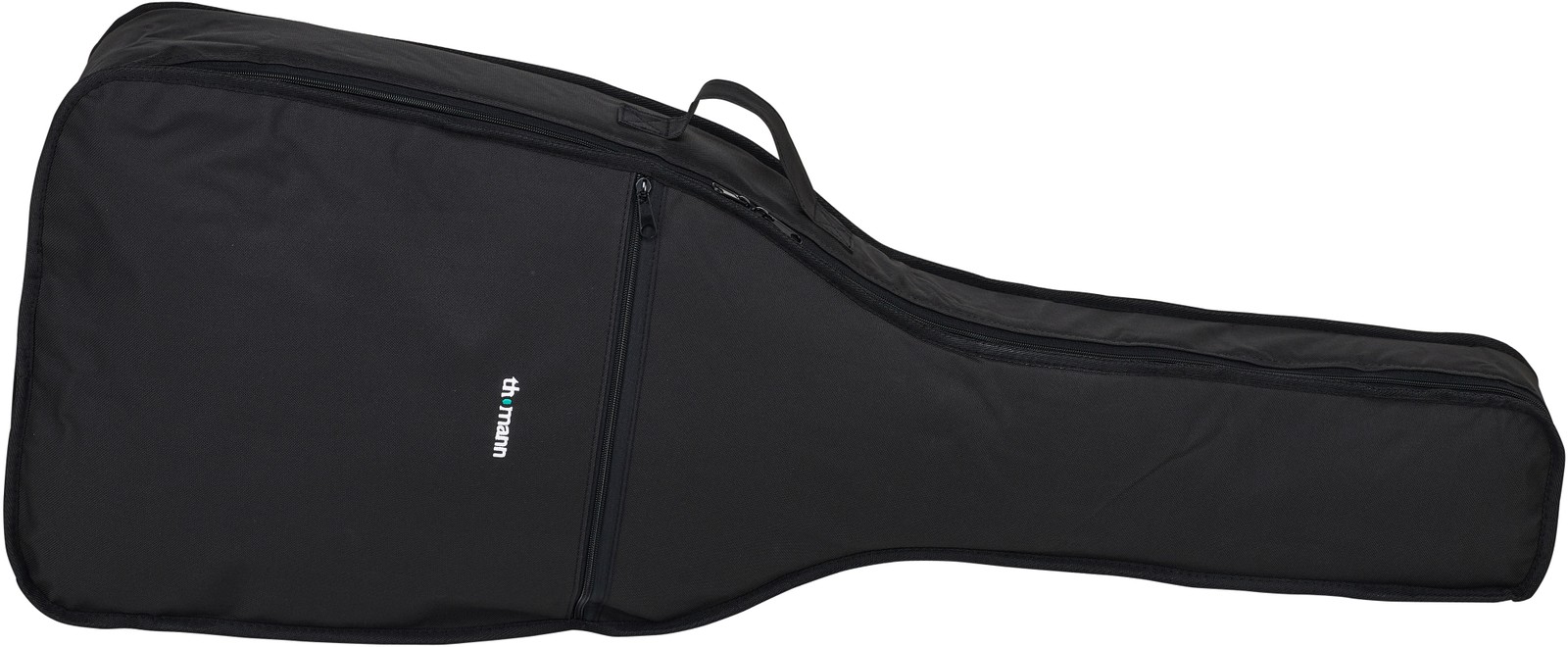 black acoustic guitar gig bag