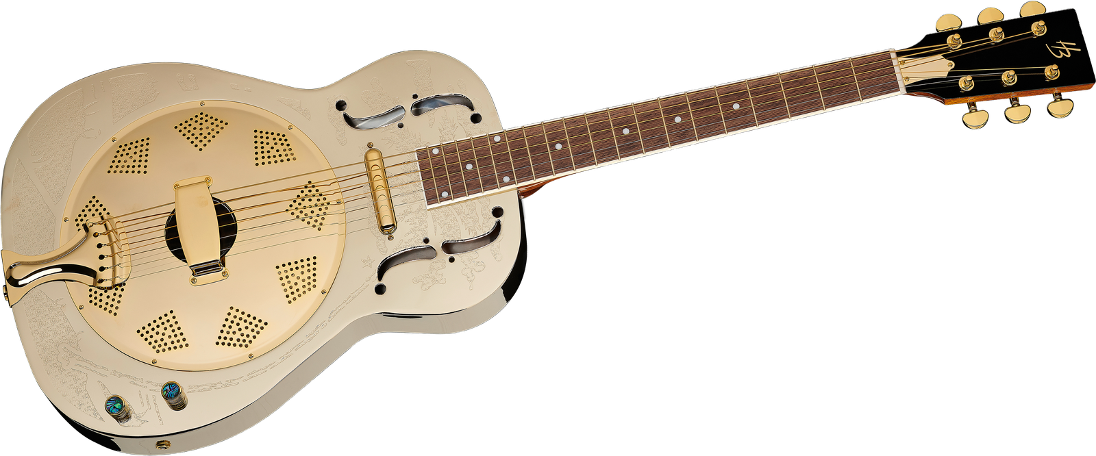 Harley Benton Custom Line CLR-ResoElectric Chitarra resofonica in Mi