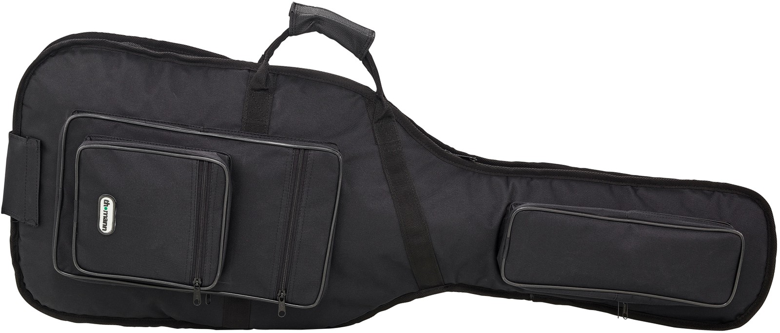 Schwarze Thomann Deluxe Tasche für E-Gitarren