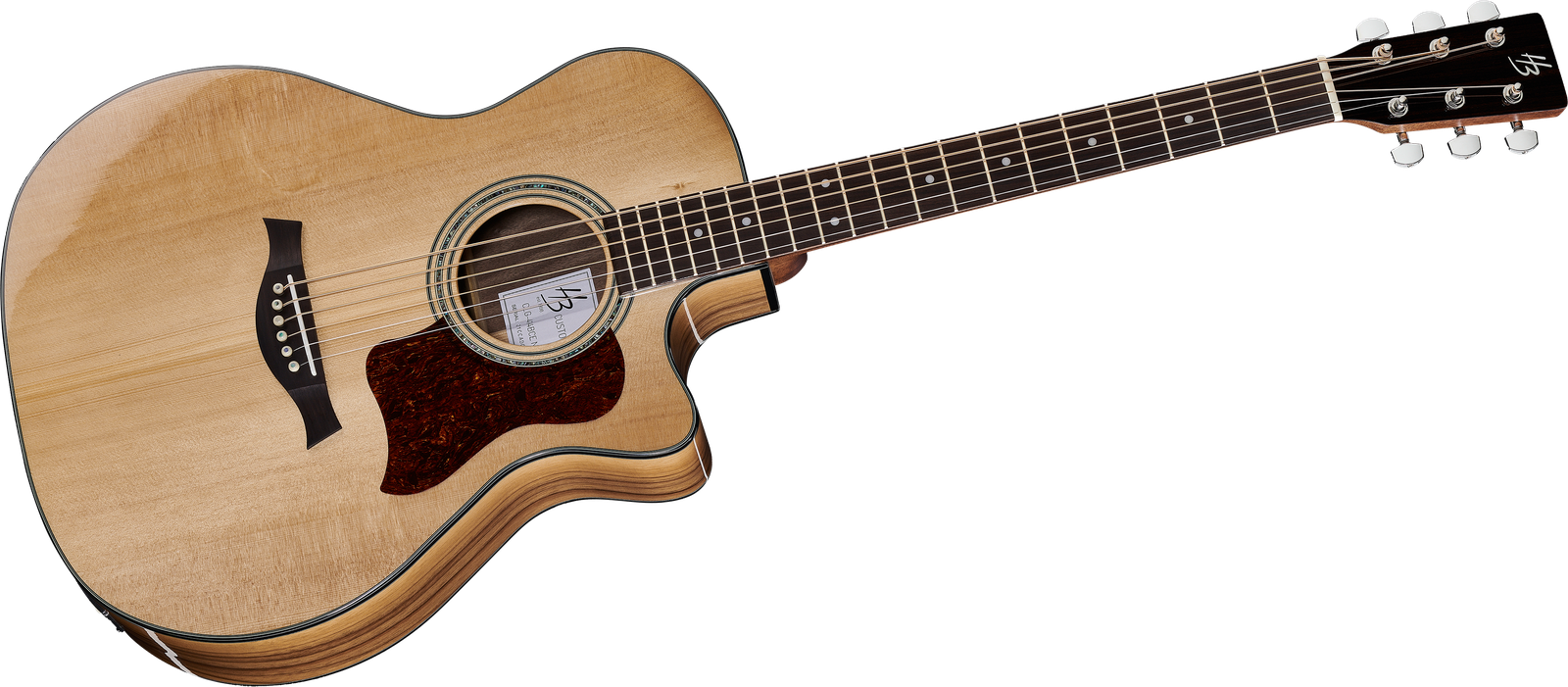 Harley Benton Baritone CLG-414BCE NT Baritone Acoustic Guitar with Pickup