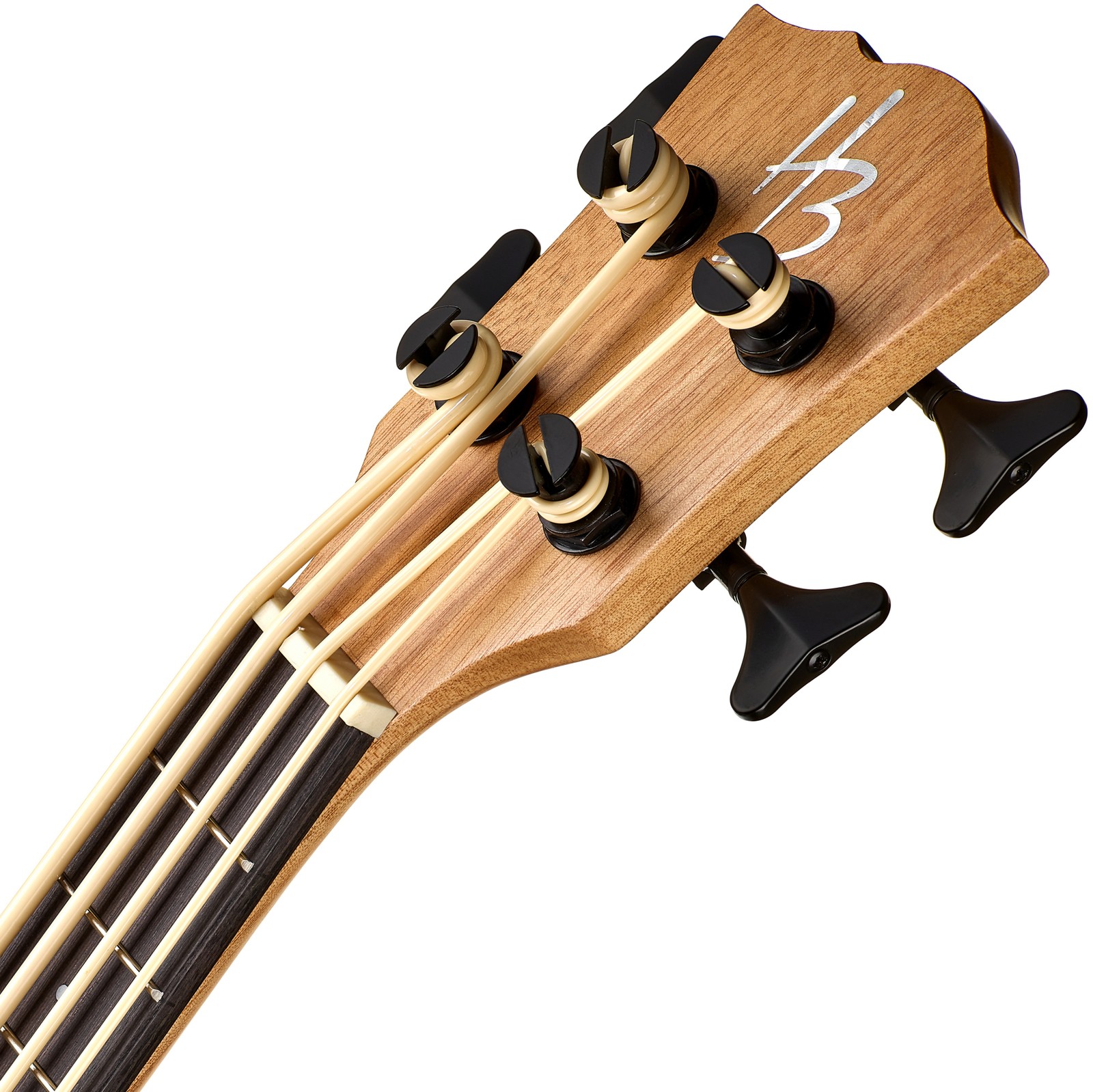 HB Kopfplatte einer Bass Ukulele