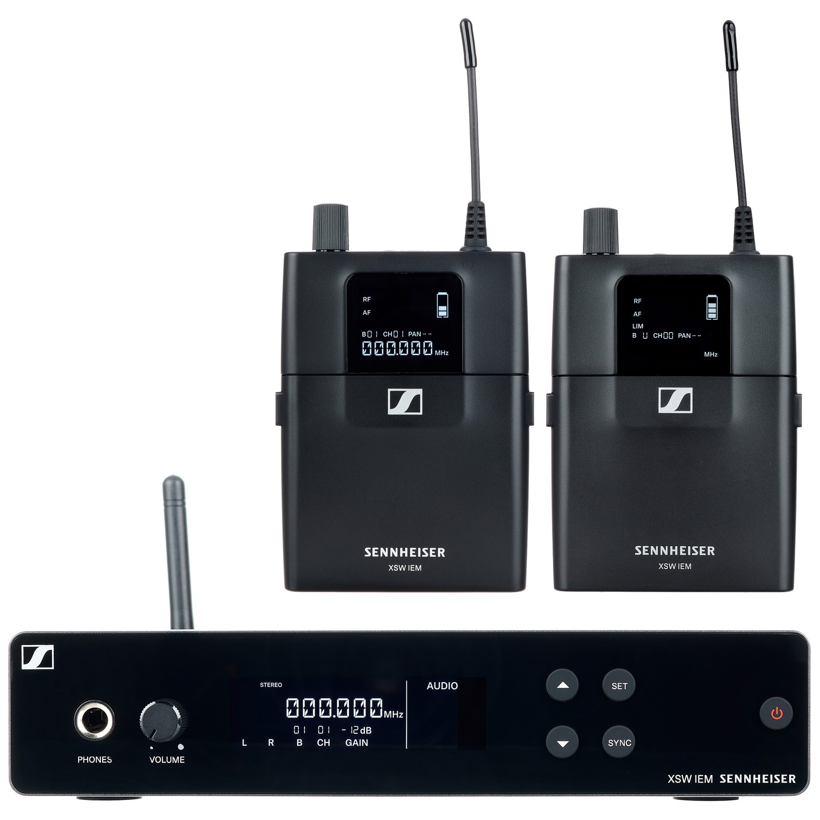 Sennheiser XSW IEM Set A-Band Wireless UHF In-Ear System