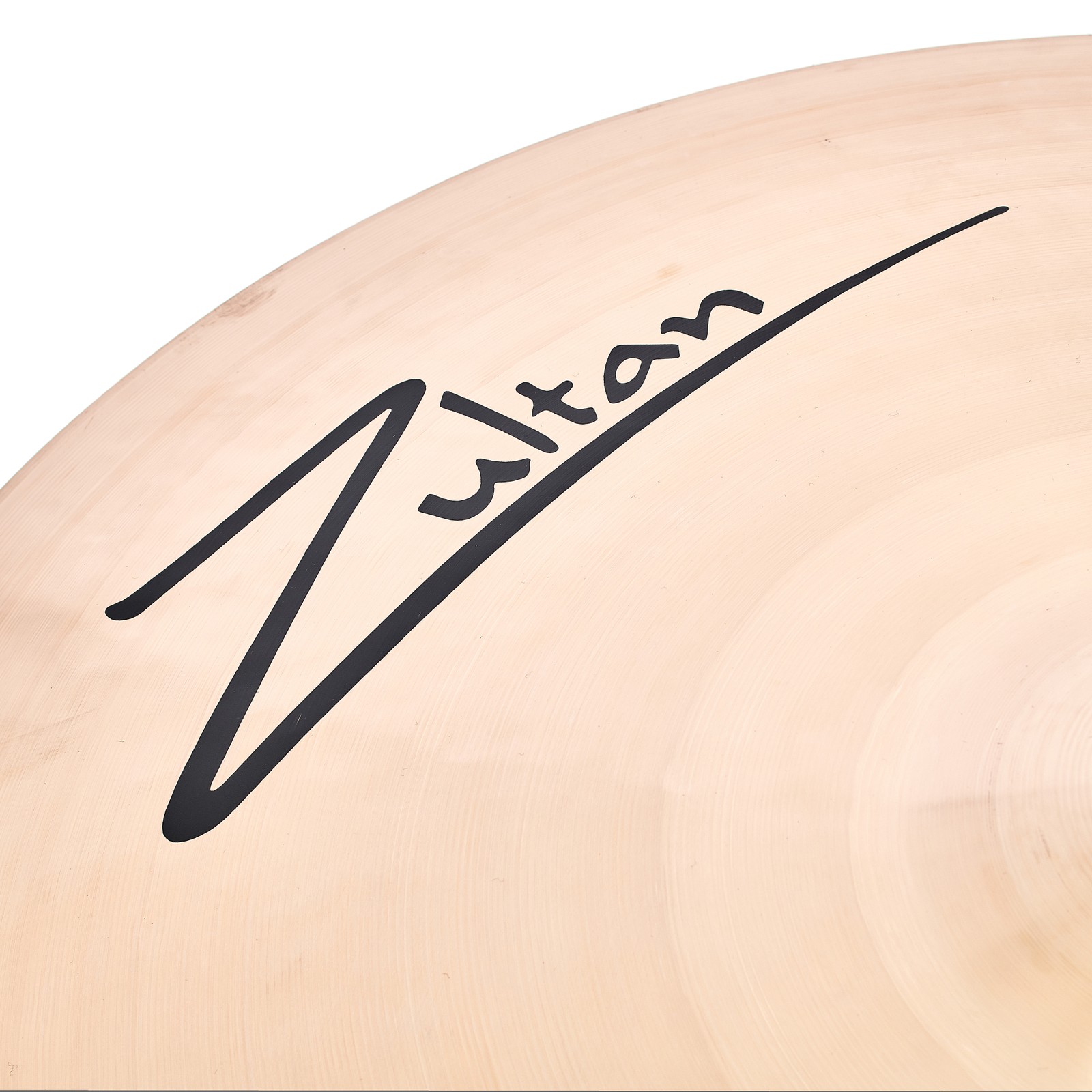 Zultan Logo am 22" Caz Ride Becken