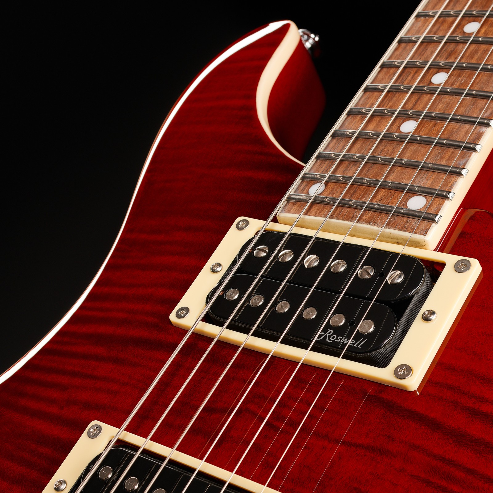 Harley Benton CST-24T with Roswell HAF AlNiCo-5 open coil humbuckers