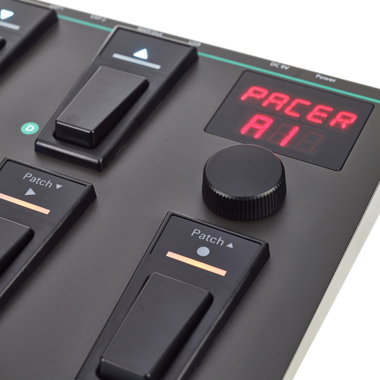 Display am Nektar Pacer MIDI-Fuß-Controller