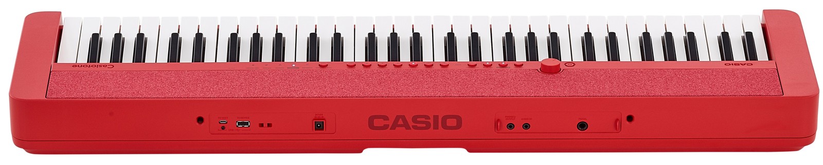 Casio CT-S1RD, Rückseite des Keyboards