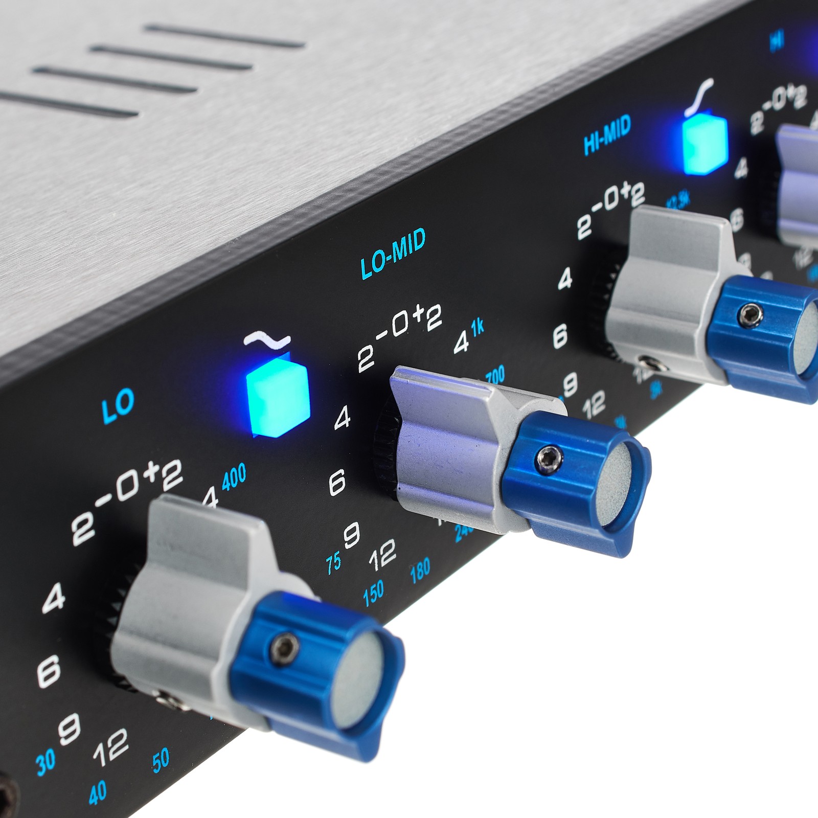 Bedienelemente des API Audio 5500 Dual Equalizer