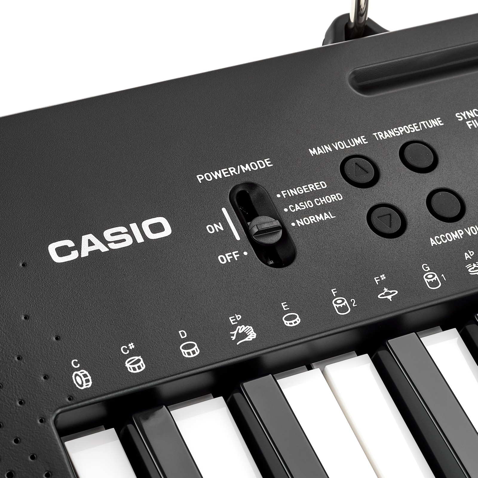 Detailansicht des Casio CTK-240 Keyboards