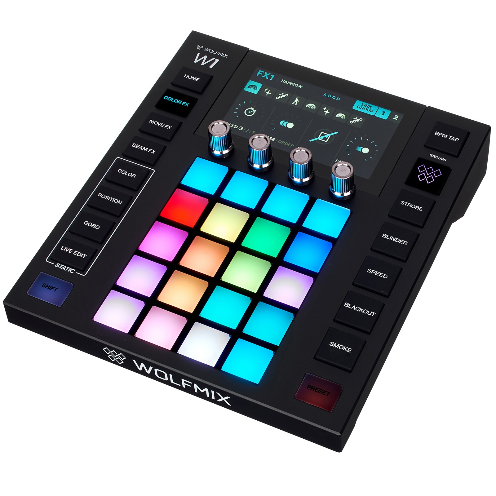 Wolfmix W1 Mk3 Standalone-DMX-Controller