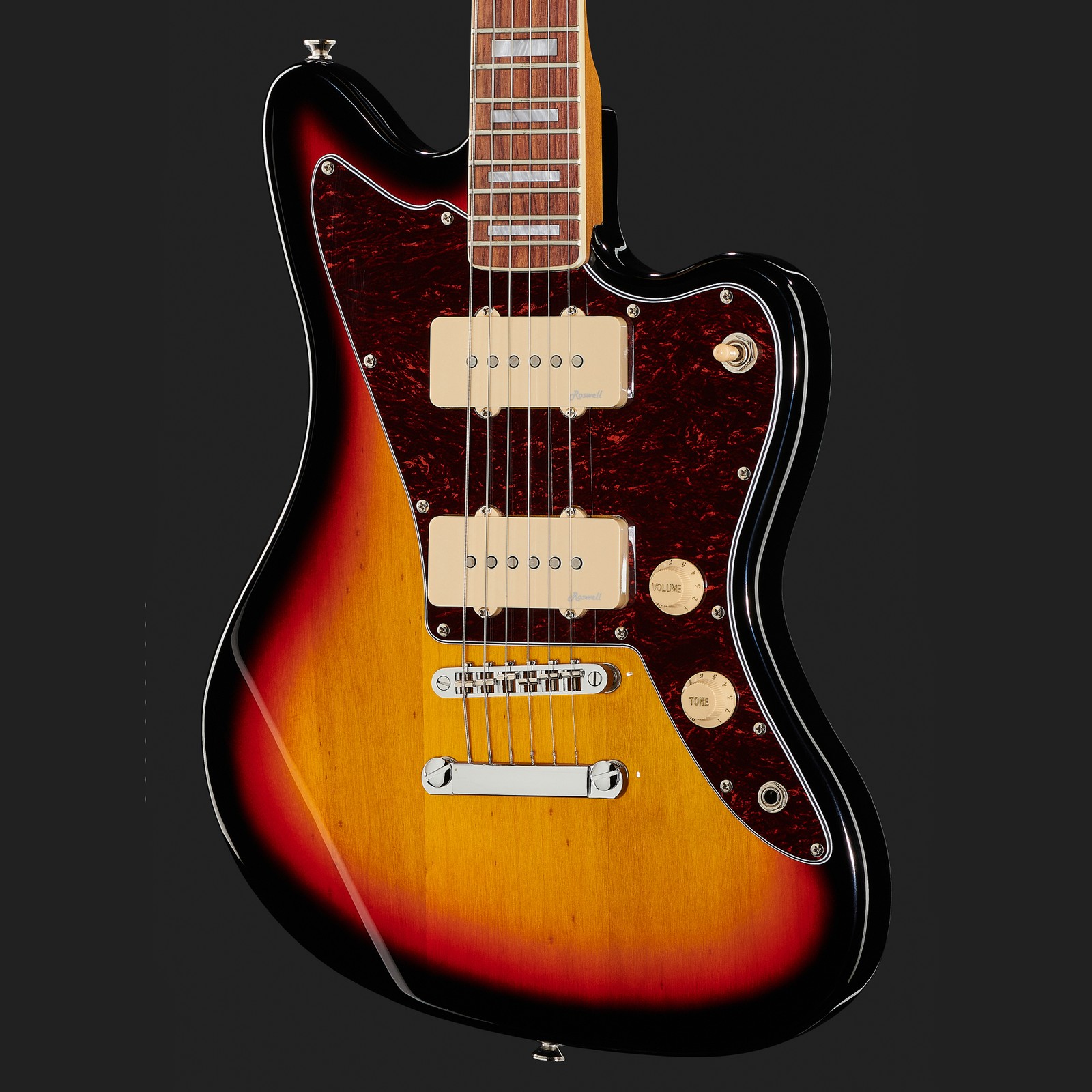 Harley Benton JA-60SB Vintage Series body with two singlecoil pickups