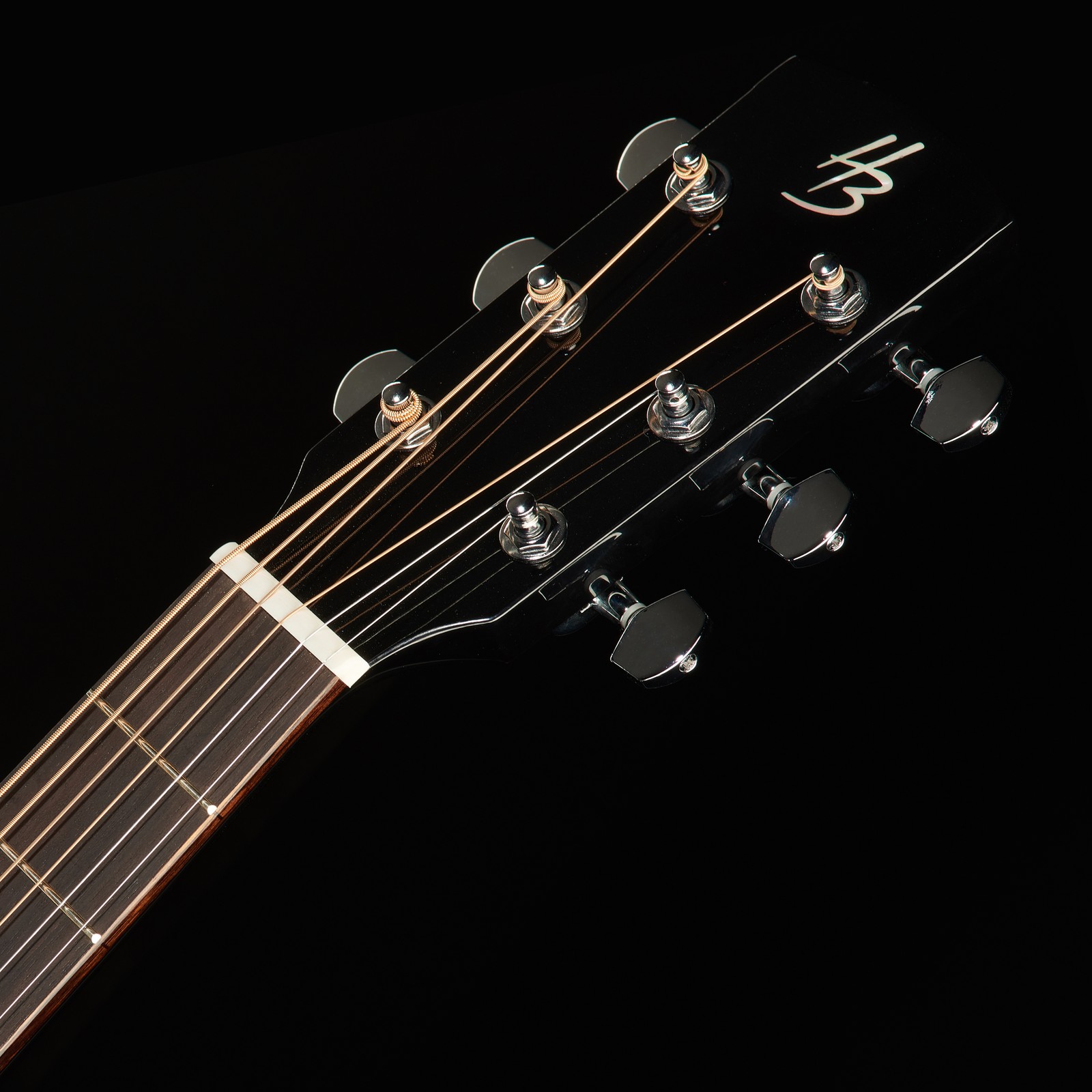 Harley Benton Akustikgitarre CLA-16SCE Kopfplatte