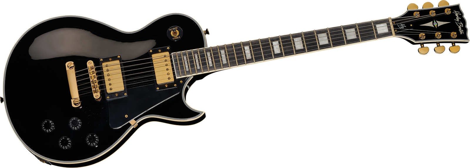 Harley Benton SC-500 BK Vintage Series Guitarra eléctrica