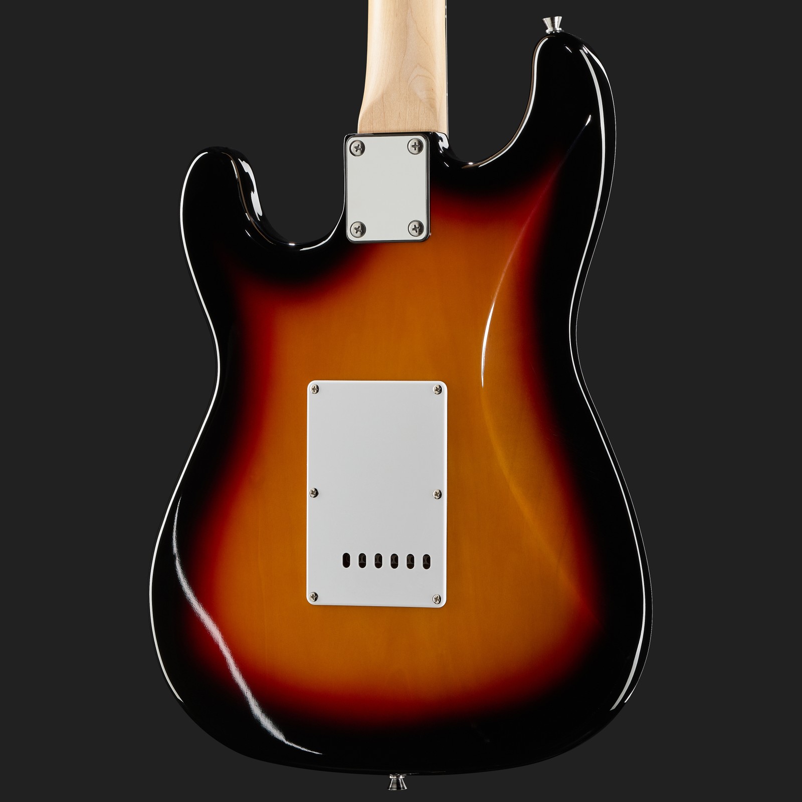 Harley Benton ST-20HSS SB with poplar body and maple neck