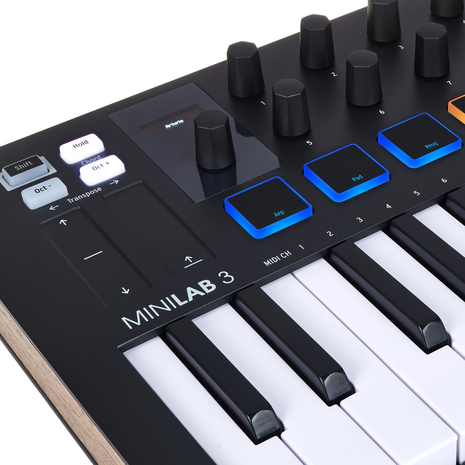 Arturia MiniLab 3 Black USB controller keyboard
