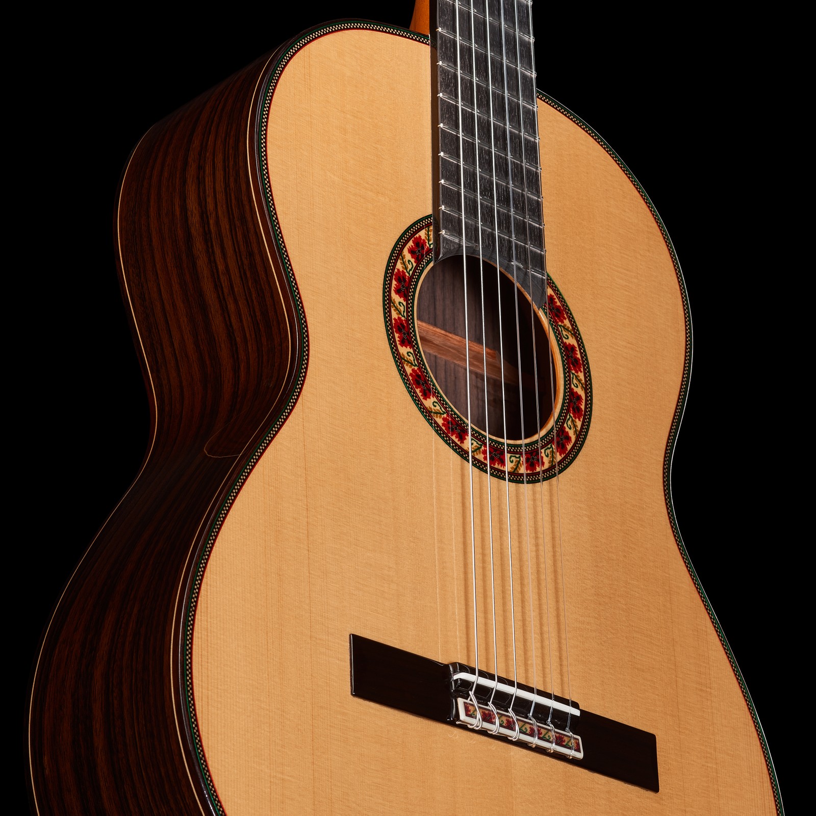 Korpus der Ramirez Guitarra del Tiempo Spruce Konzertgitarre