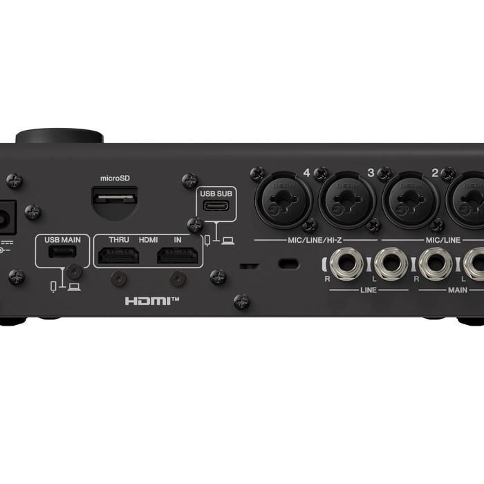URX44V HDMI connectivity