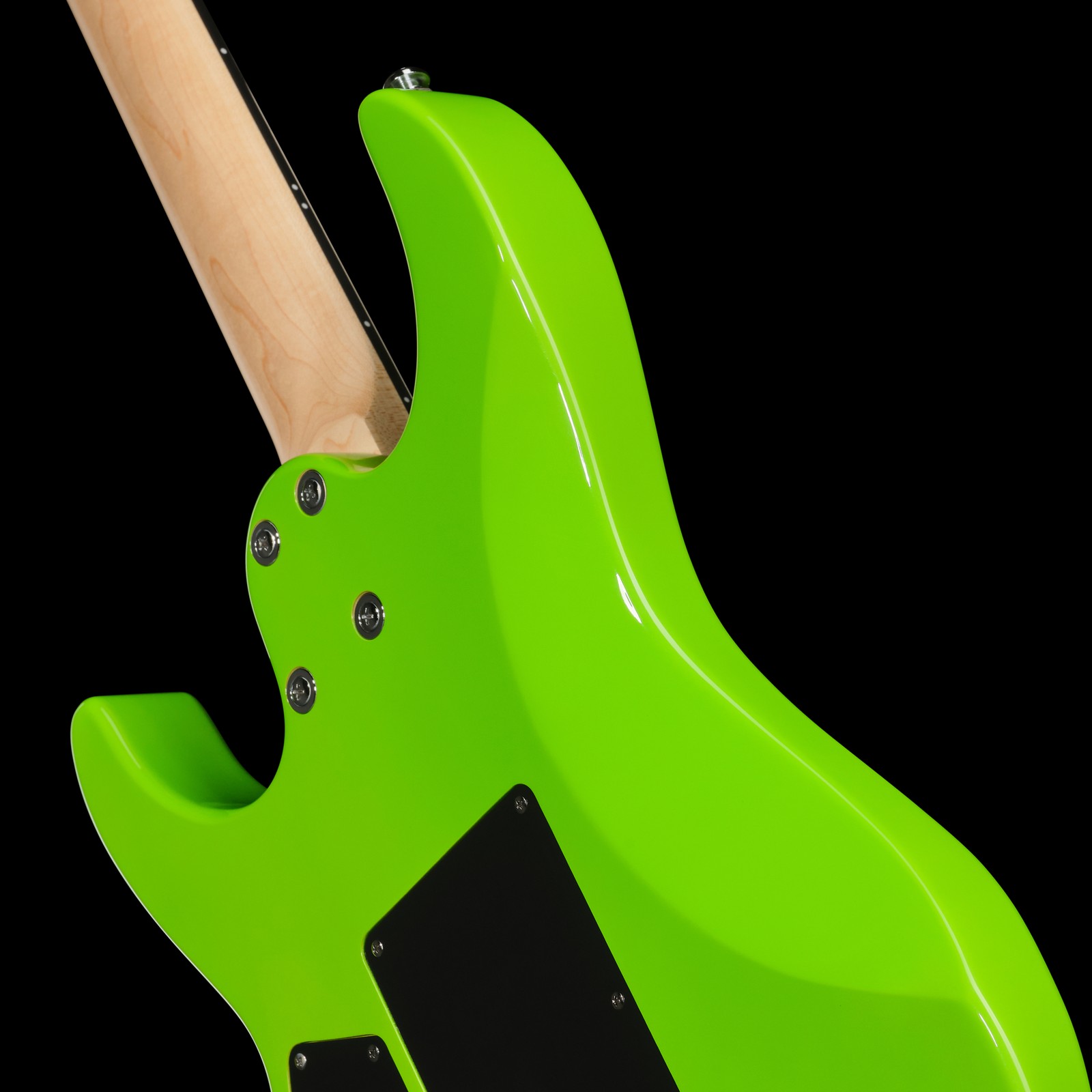 Halsübergang der ESP LTD MT-130 Neon Green E-Gitarre
