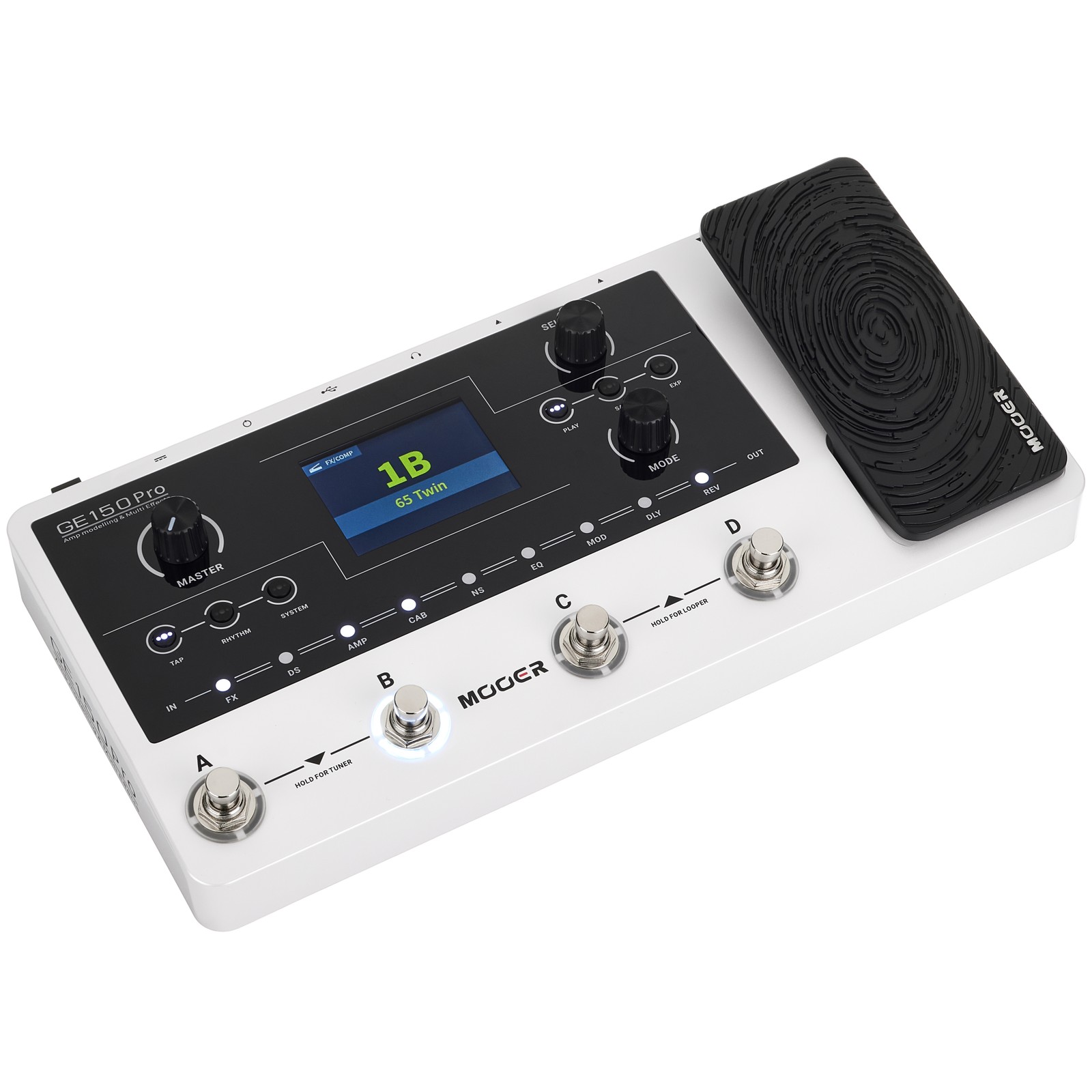 Mooer GE150 PRO Amp Modeling Multi-Effect Pedal