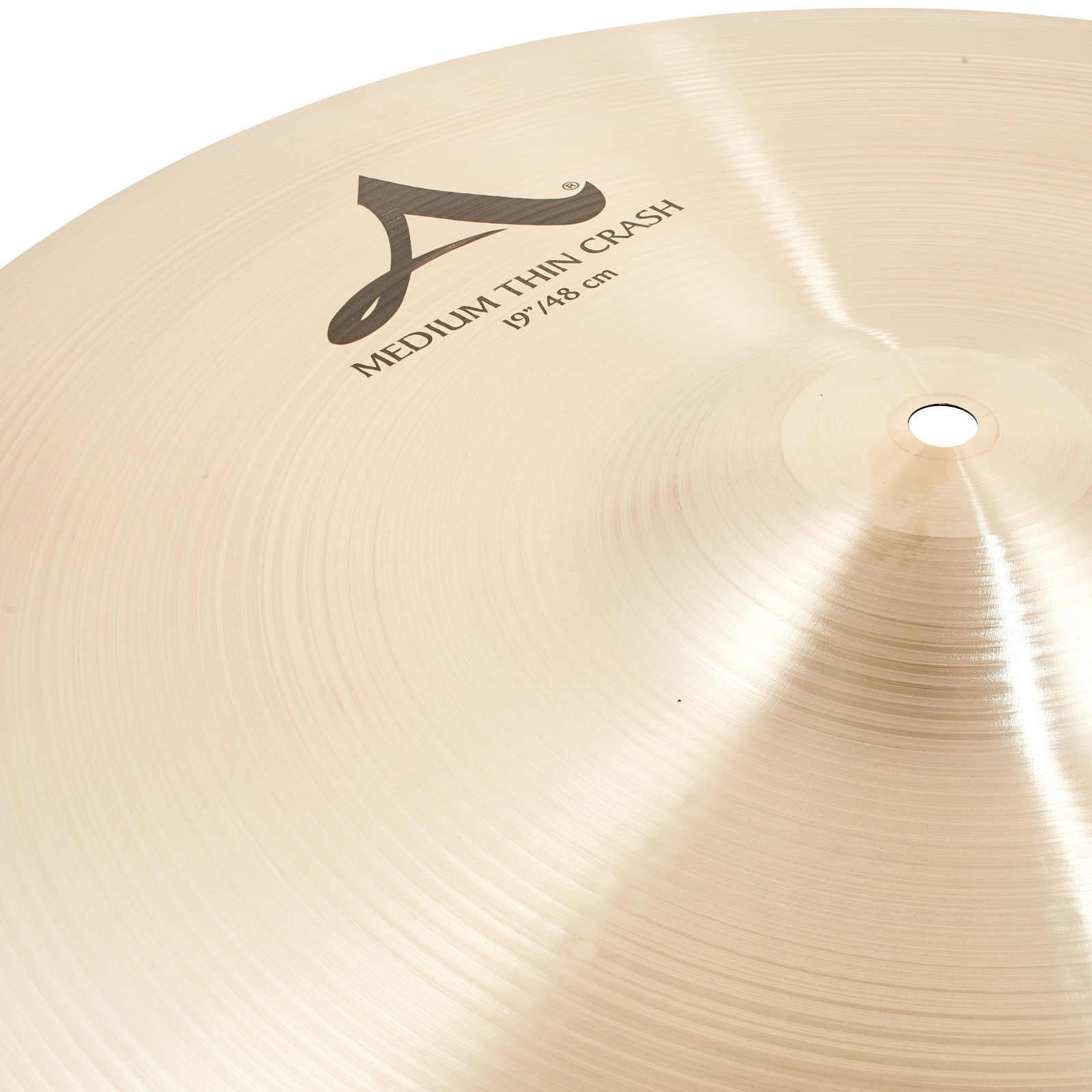 Oberfläche des Zildjian 19" A-Series Medium Thin Crash