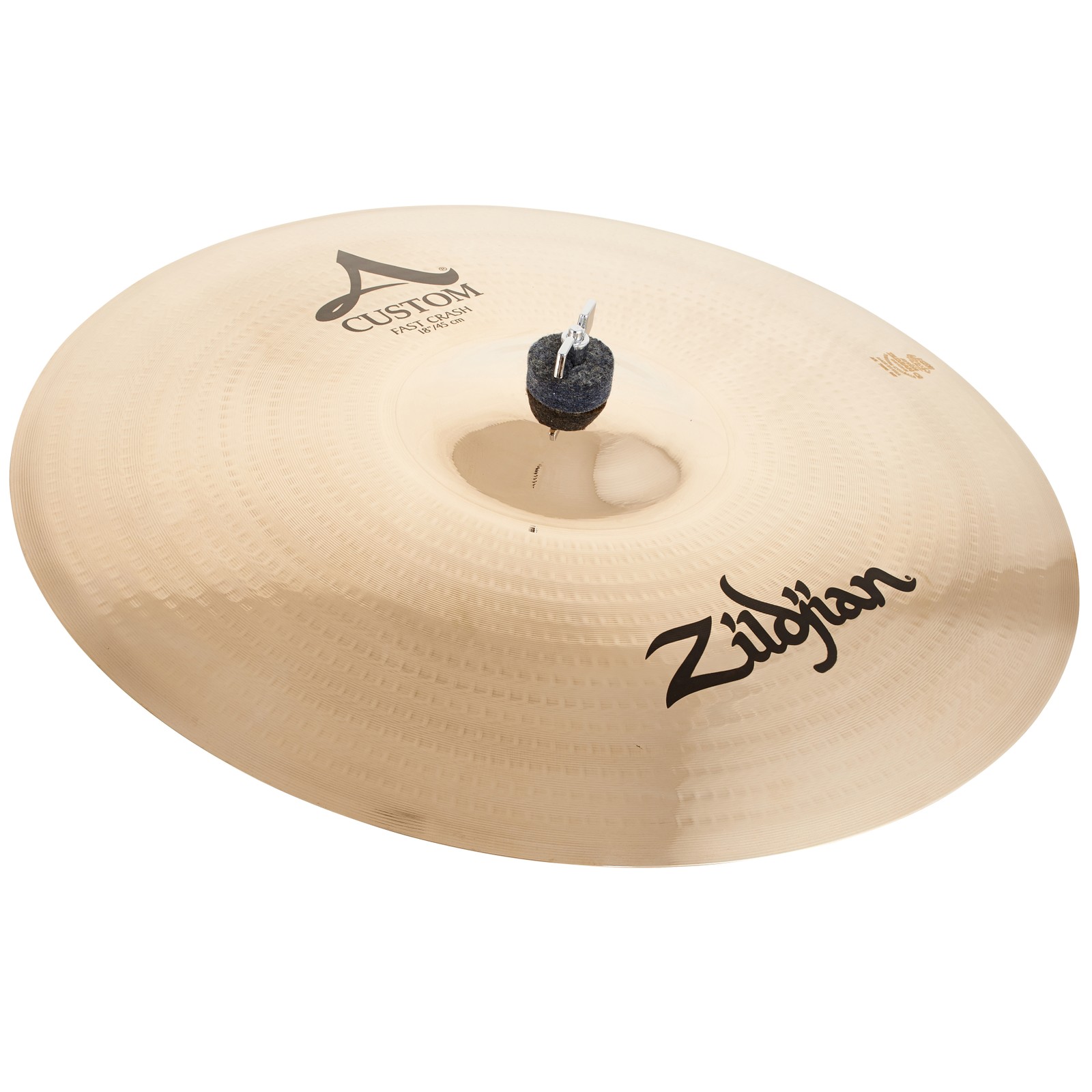 Zildjian 18" A-Custom Fast Crash Brilliant Becken