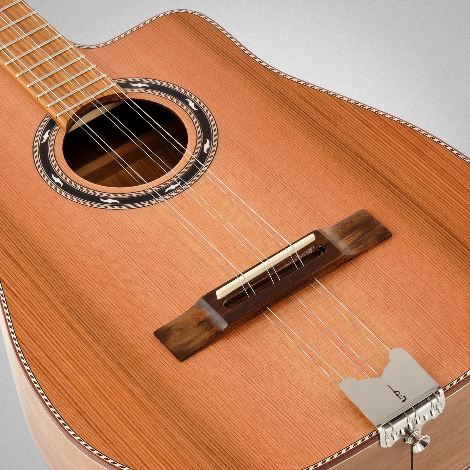 Thomann Tres Cubano Deluxe CCW, Zederndecke