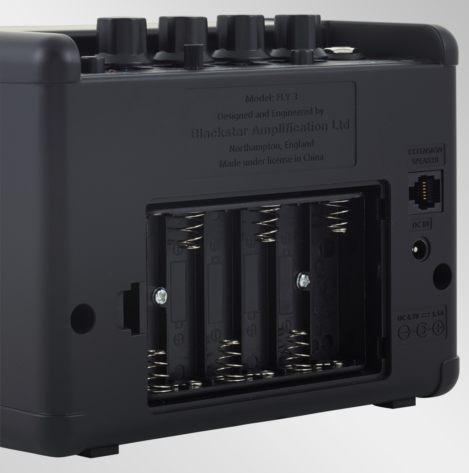 Akkufach des Blackstar FLY 3 Mini Amp BK 