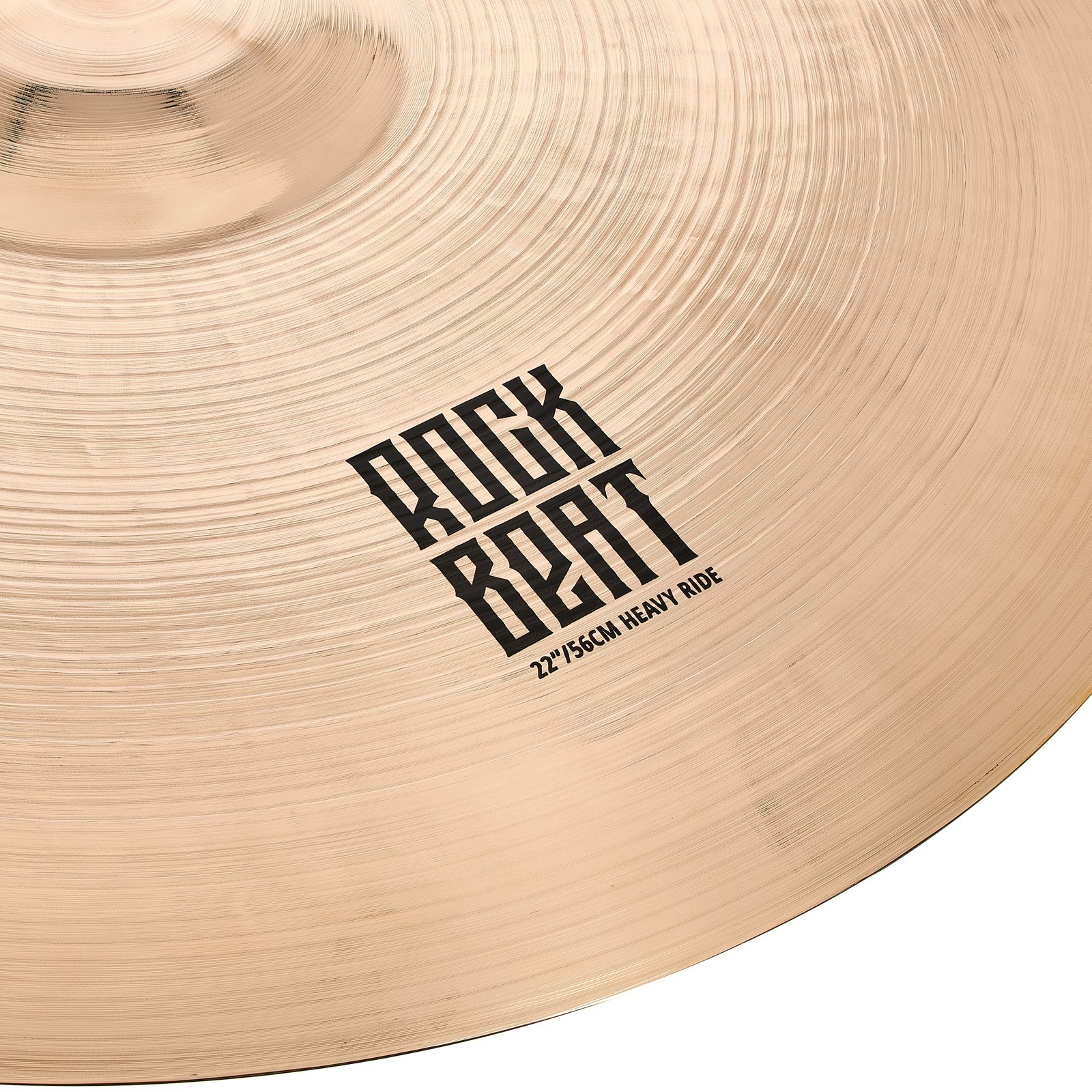 Detail of Zultan Rock Beat 22" Heavy Ride