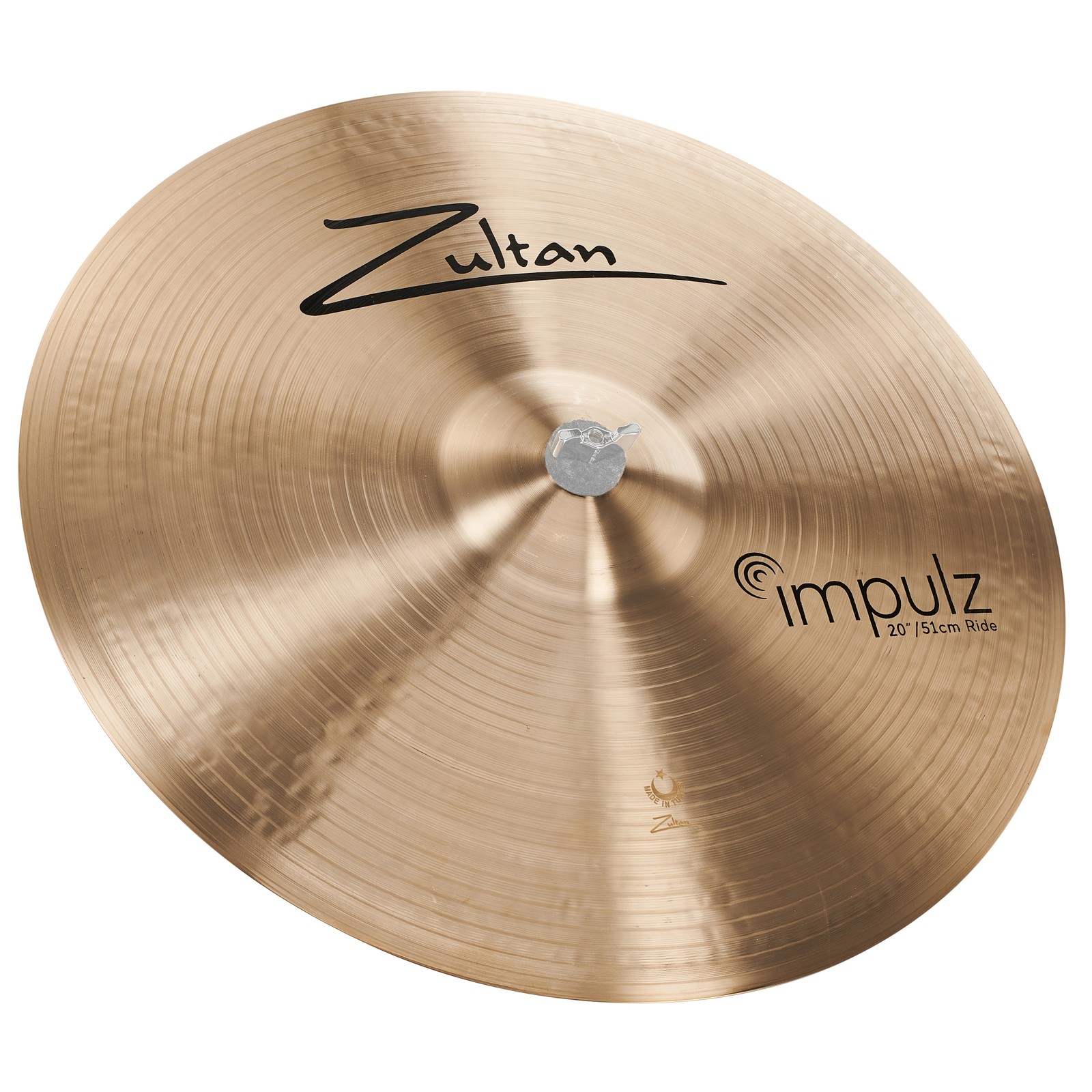 Zultan Impulz Cymbal Set, 20" Ride-Becken
