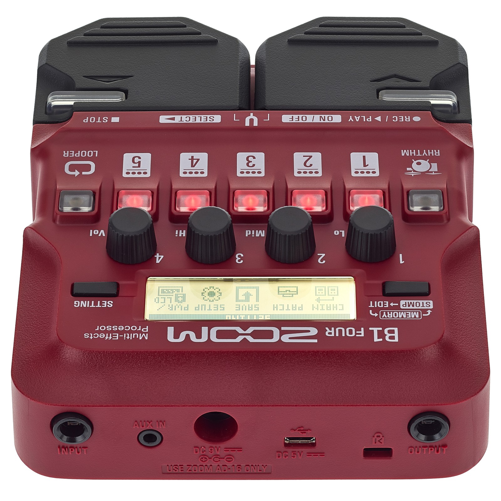 Zoom B1Four Bass Multi Effect – United States