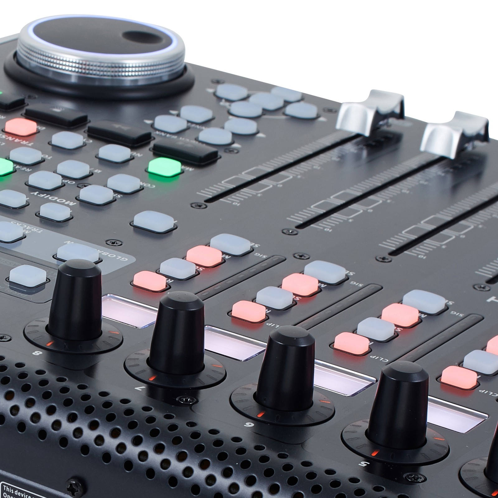 Dettaglio del Behringer X-Touch