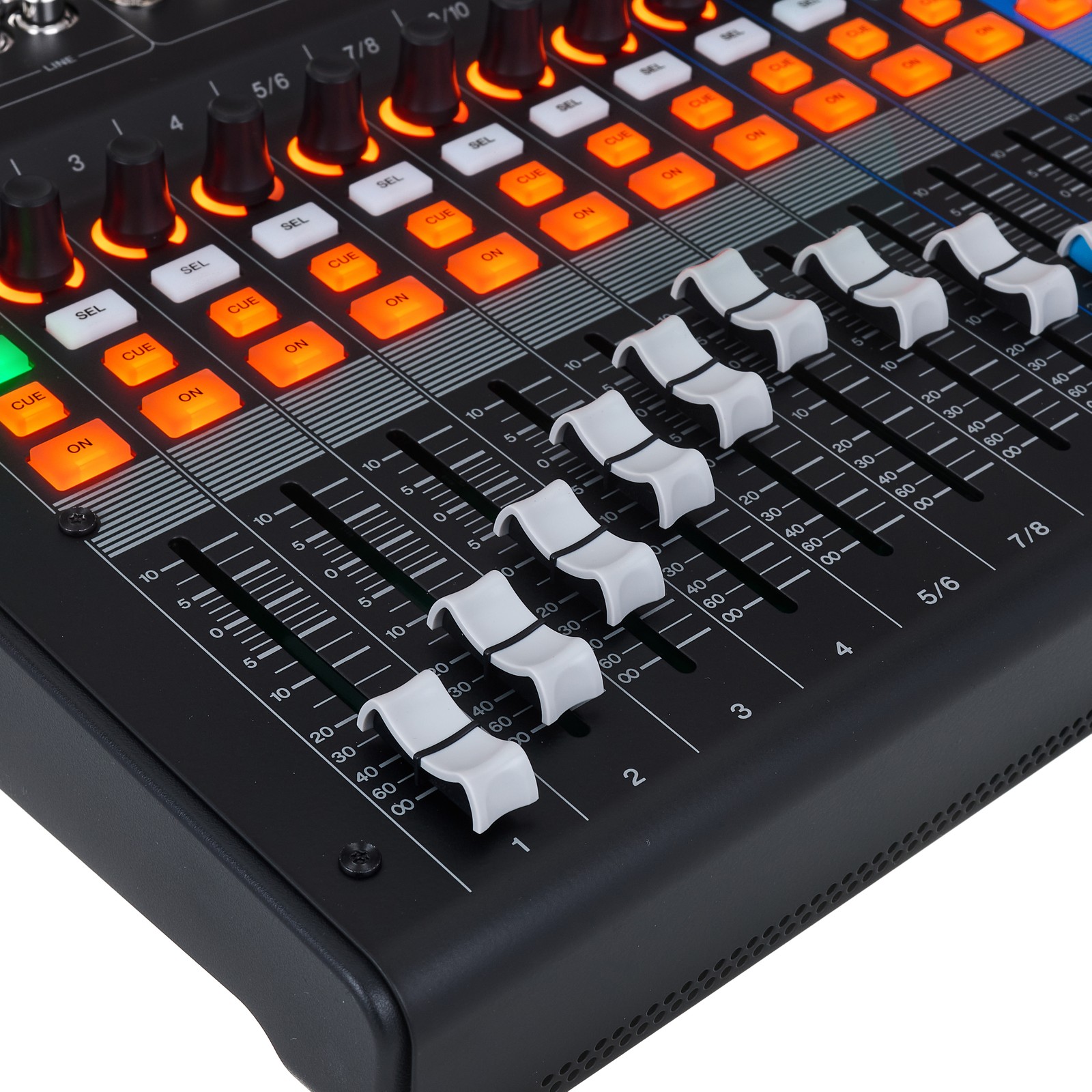 Yamaha MGX12V Black, audio-video digital mixer