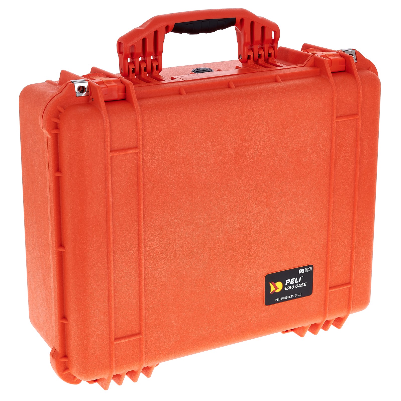 Peli 1550 Foam Orange Kunststoff-Transportkoffer für Equipment