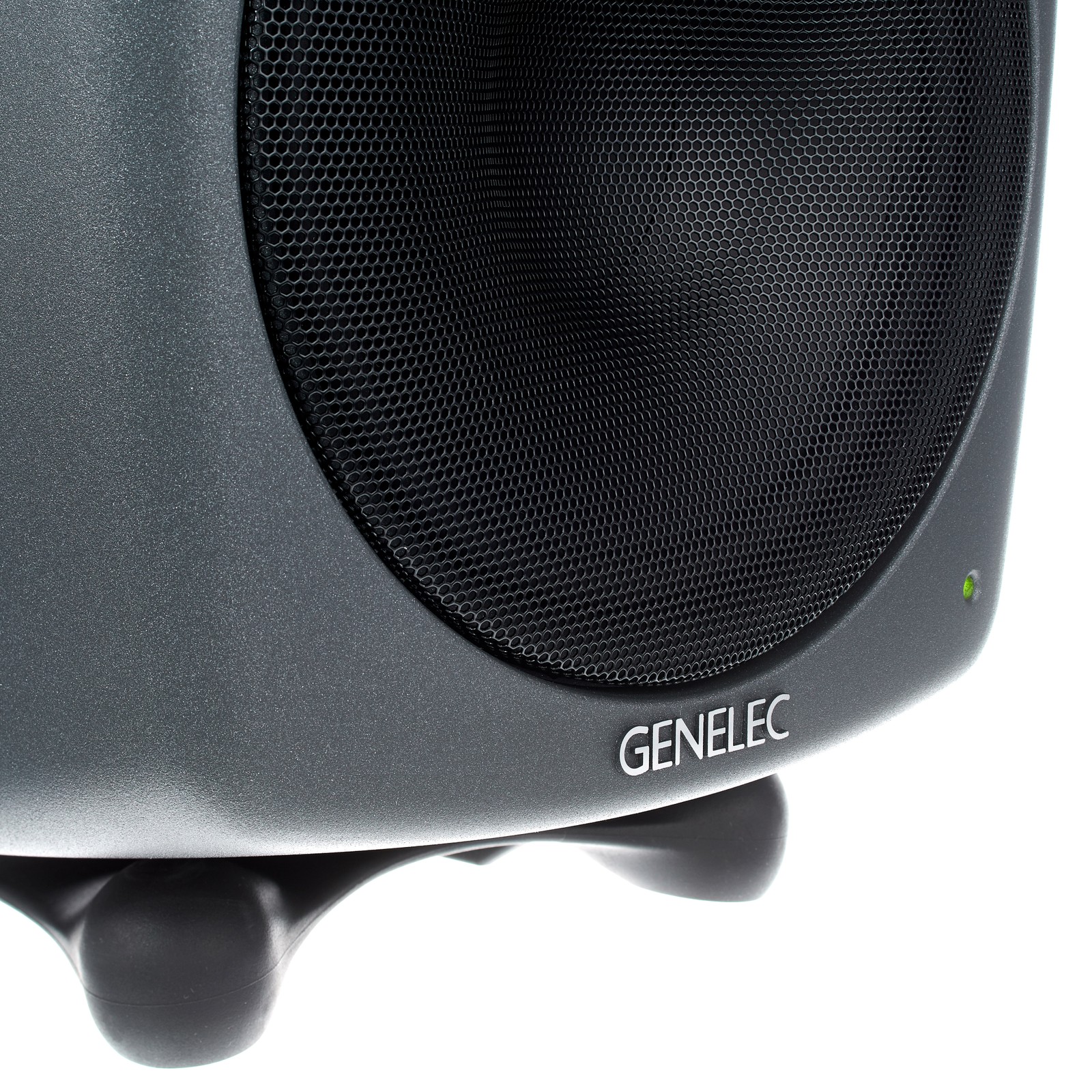 Front of the Genelec 8350 APM with IsoPod