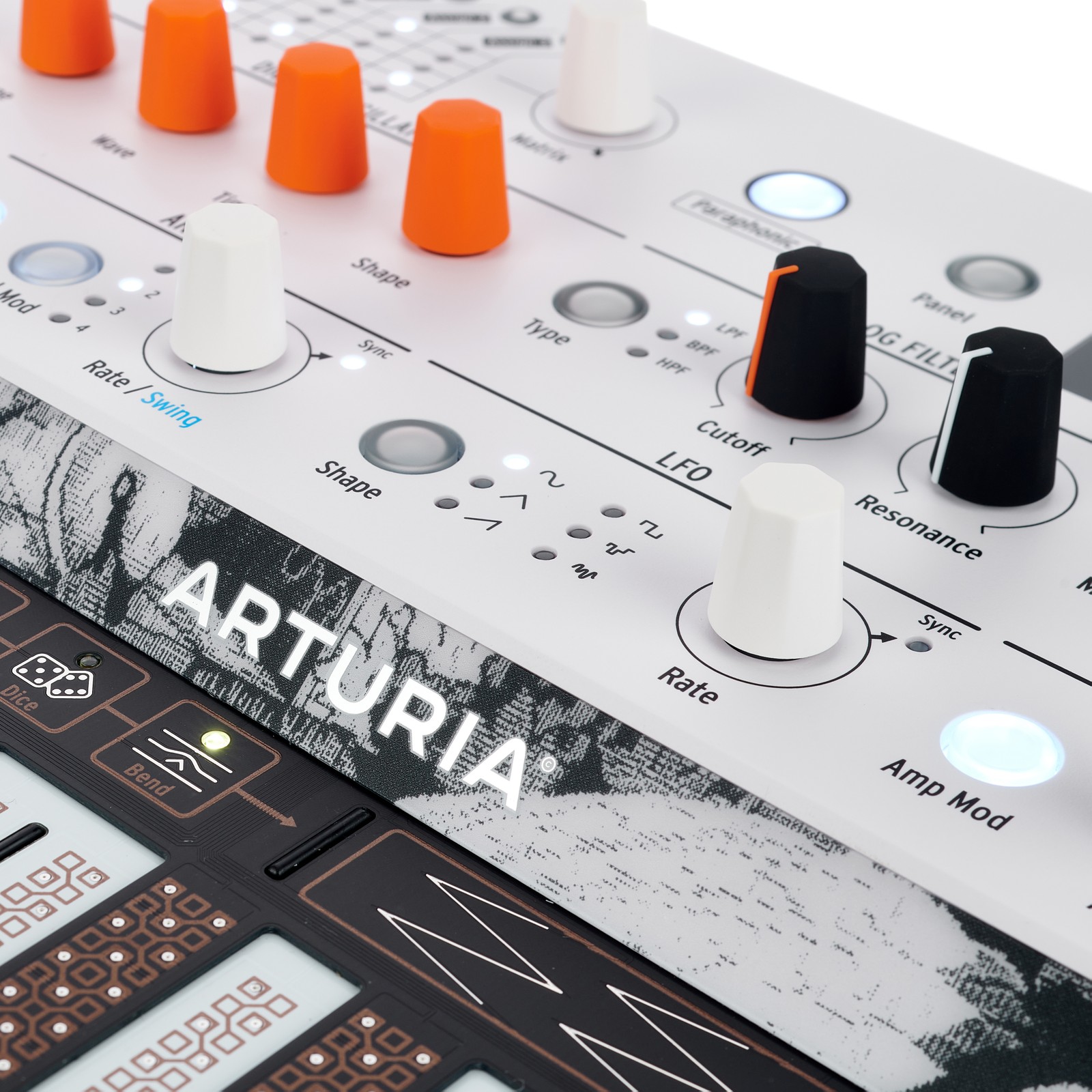 Arturia MicroFreak Vocoder Edition, Hybrid Synthesizer with Vocoder and Gooseneck Microphone