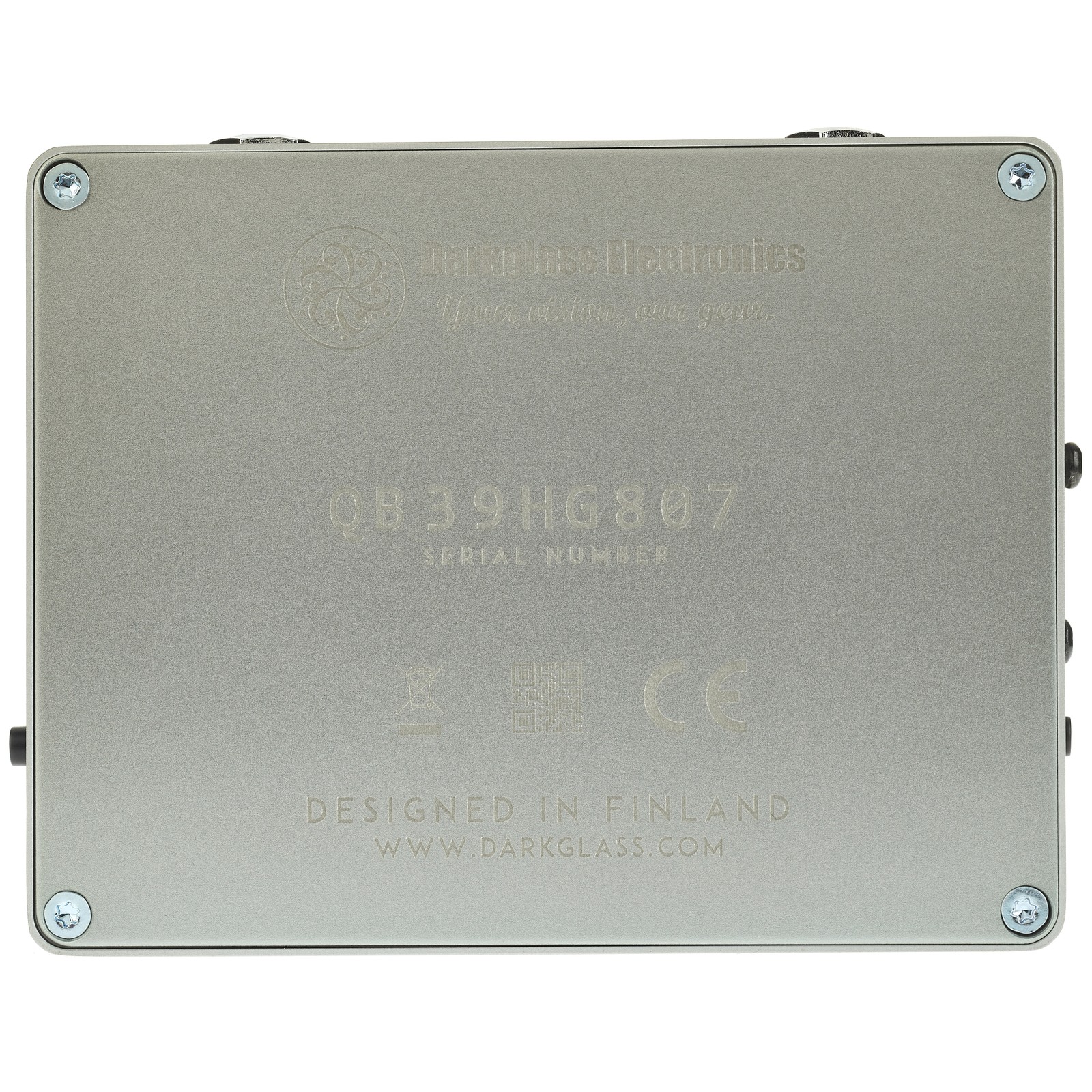 Unterseite des Darkglass Microtubes B7K Ultra v2 Aux