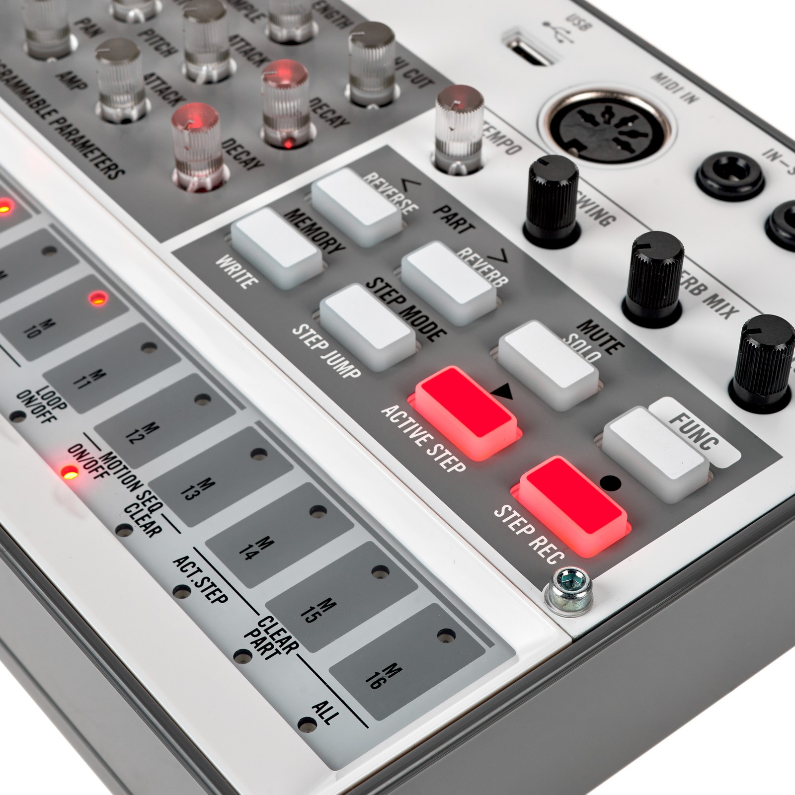 Korg Volca Sample New Generation Step modes