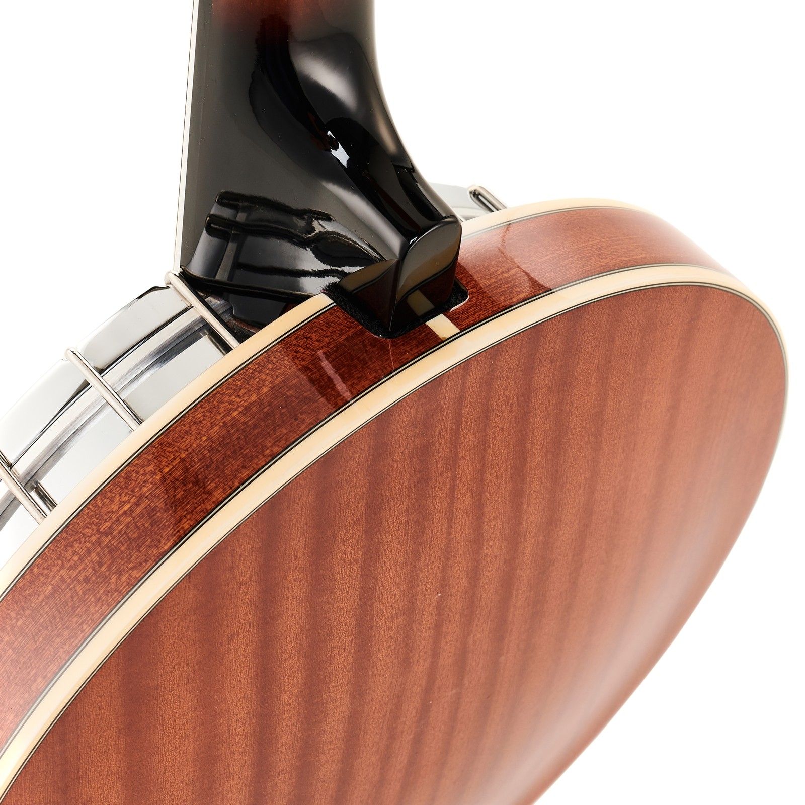 Korpusrückseite des Harley Benton BJ-65Pro 6-Saiter Banjo