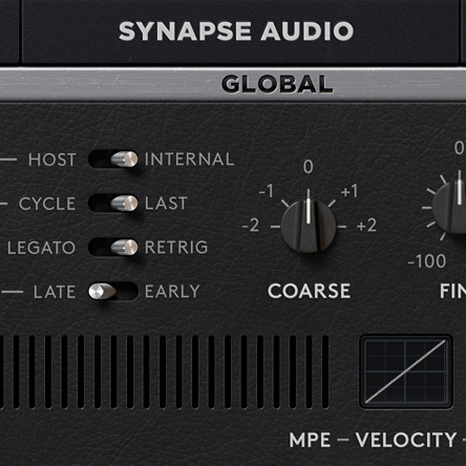 Synapse Audio The Legend HZ Herstellerlogo