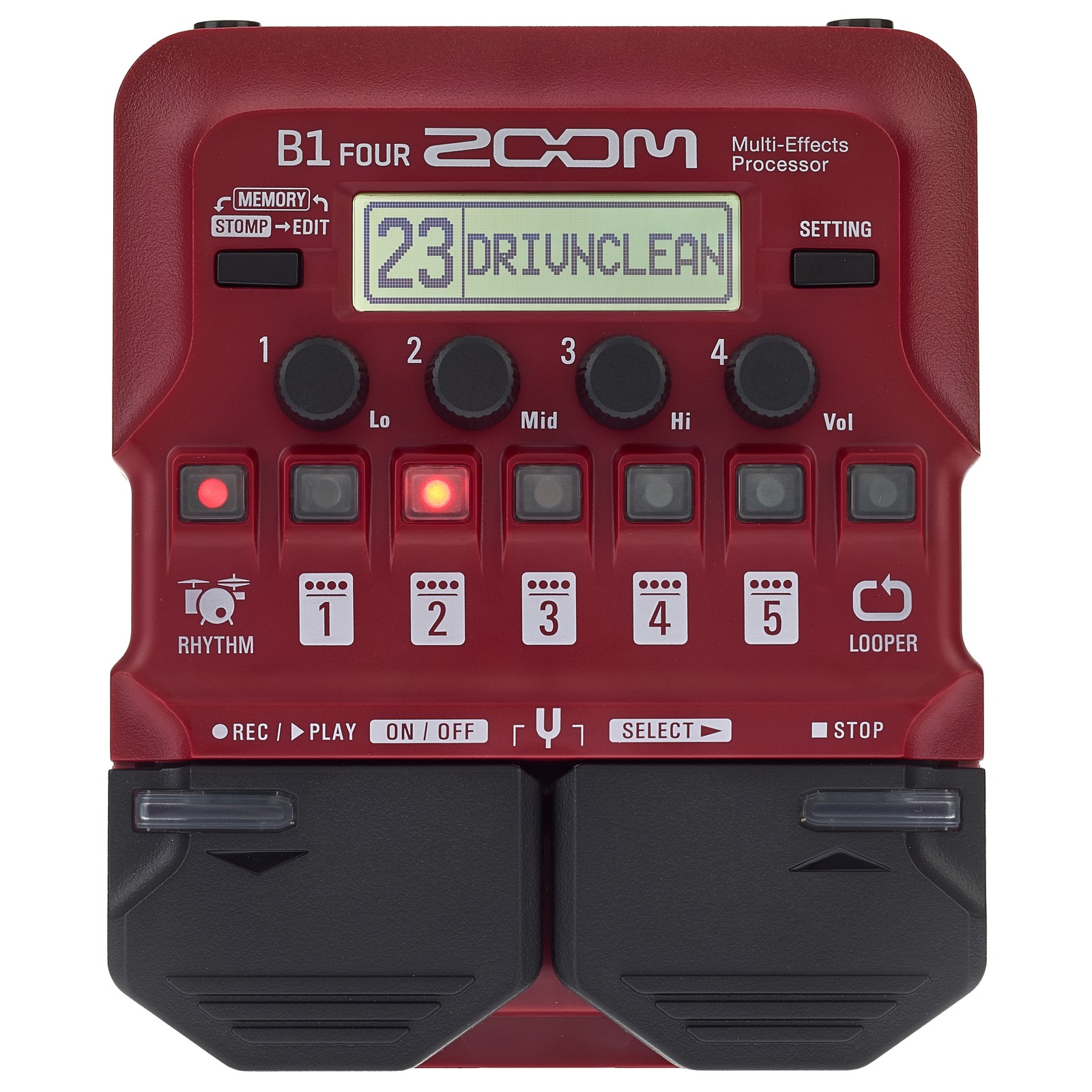 Zoom B1Four Multi-effect Pedal