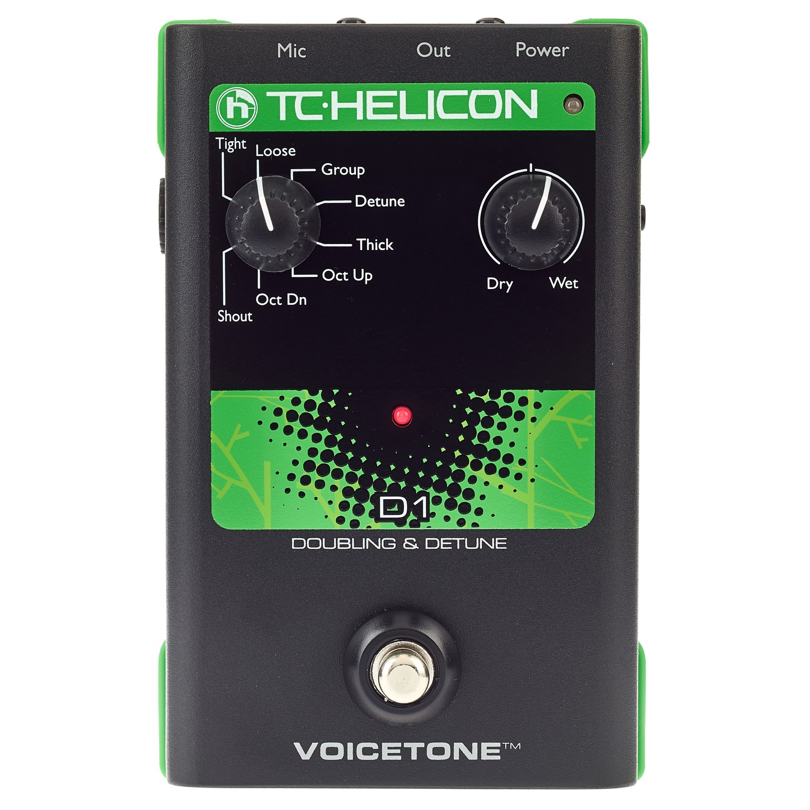 TC Helicon Voice Tone D1 Vocal-Prozessor Pedal