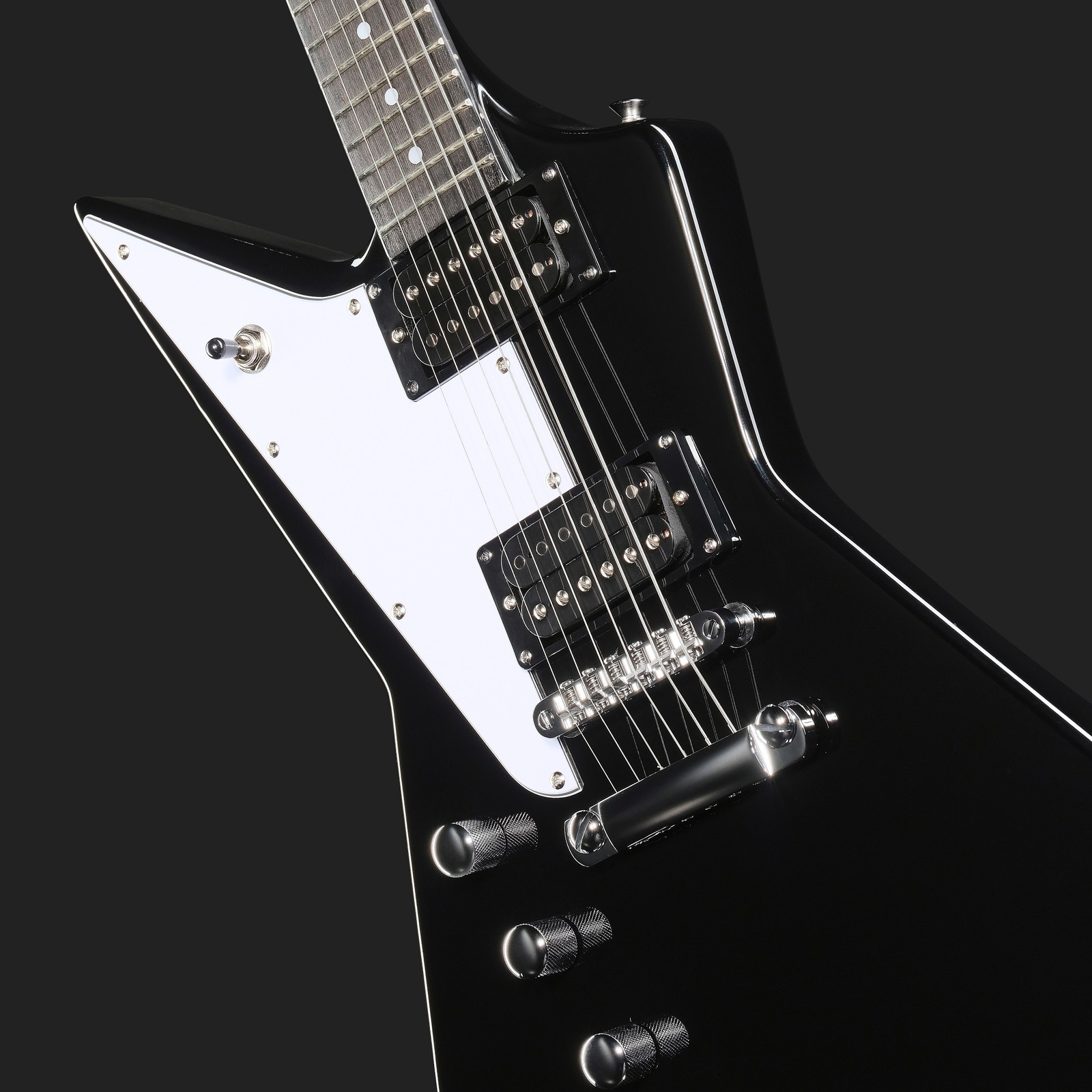 Decke der Harley Benton Extreme-76LH BK E-Gitarre