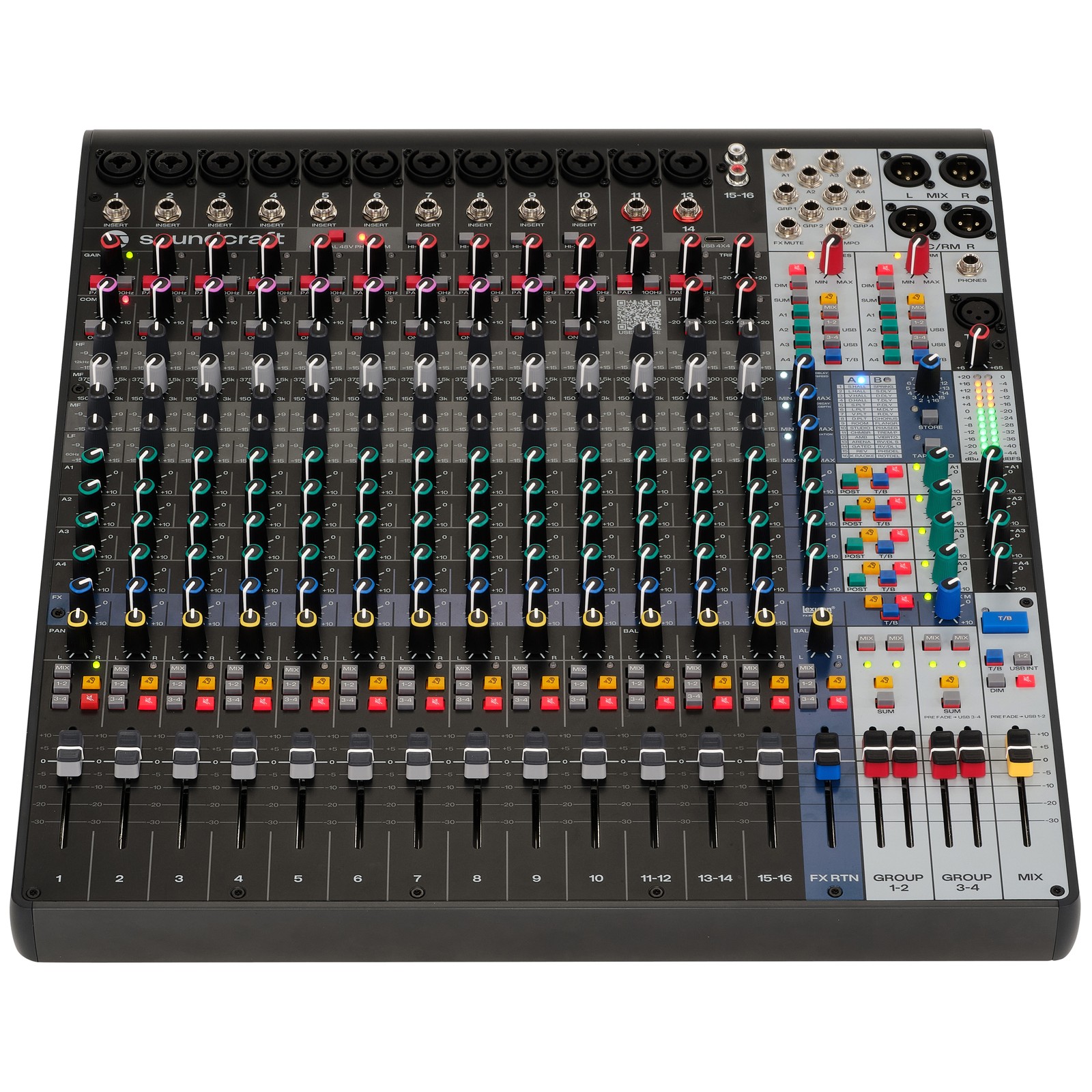 Soundcraft Signature Plus 16 16-Kanal Analog-Mischpult