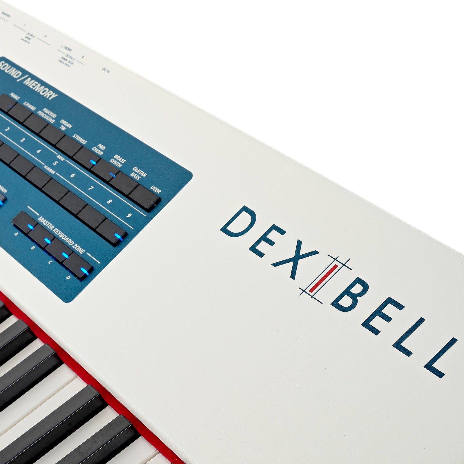 Gehäuseoberseite des Dexibell Vivo S8 Stage Pianos