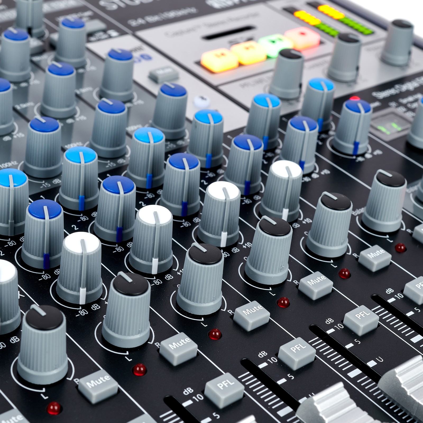 Presonus StudioLive AR12c Audio Interface, dials