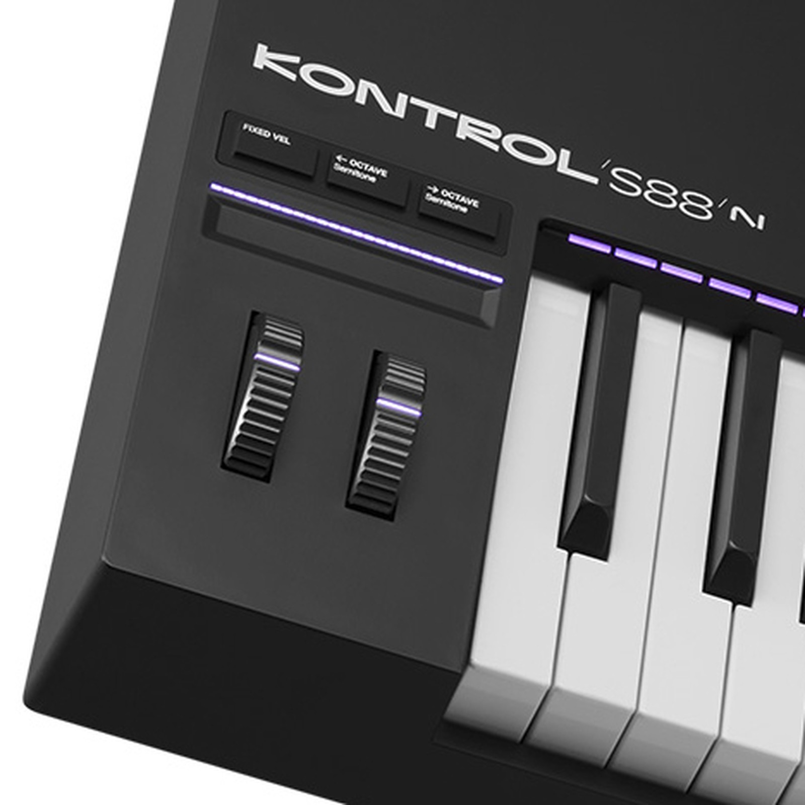 Native Instruments Kontrol S61 MK3 ruedas de modulación