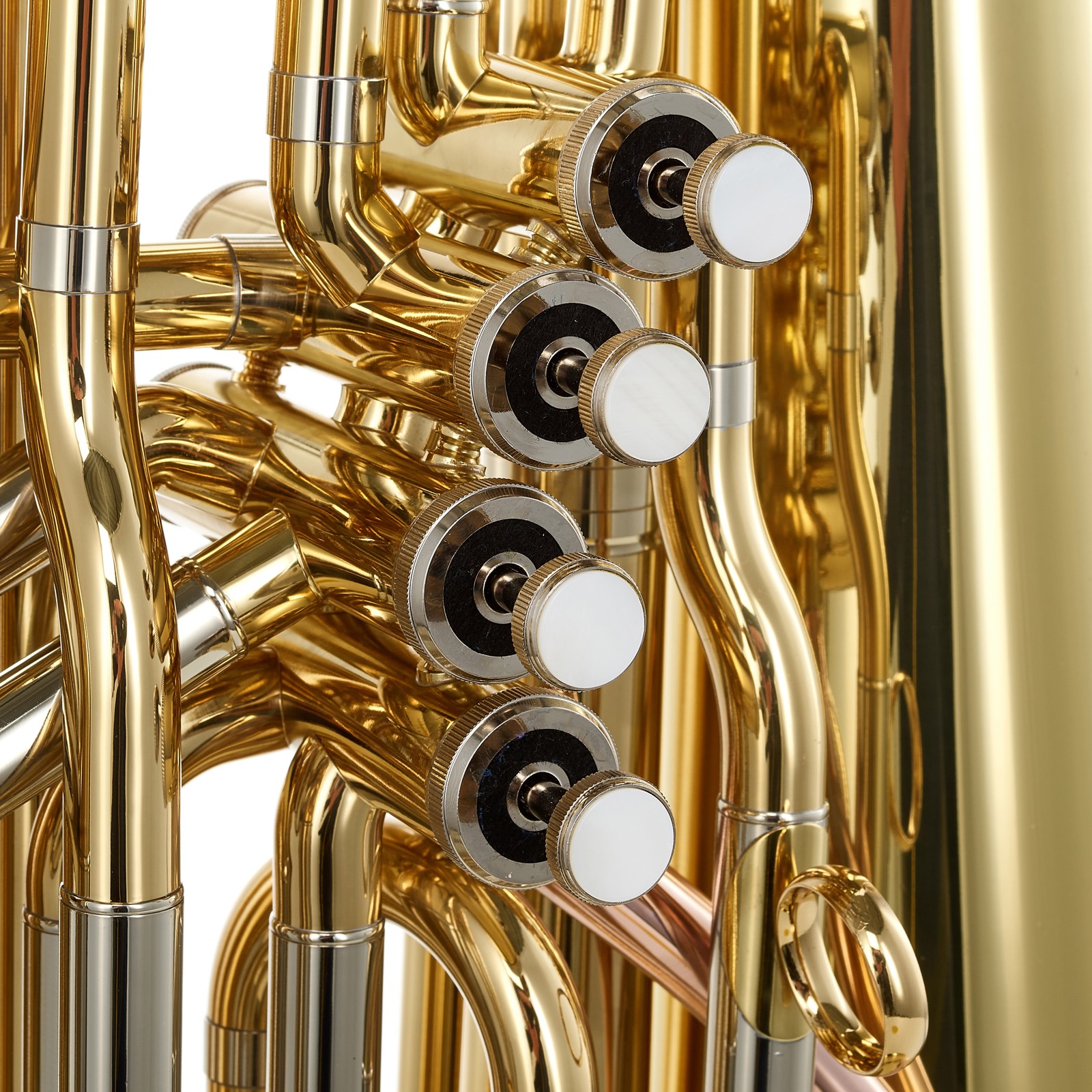 Perinet-Ventile der Thomann Bb-Tuba Modell "FA Student"