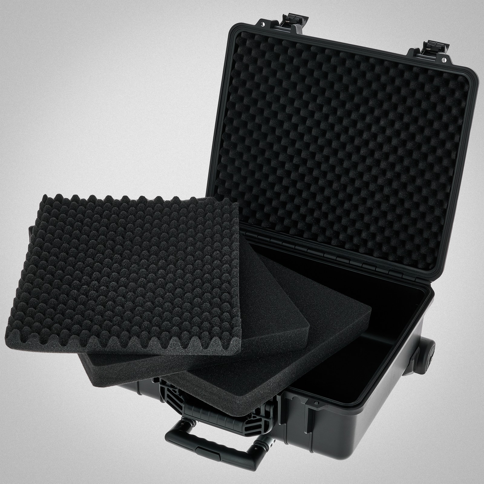 Flyht Pro WP Safe Box 2 IP65 442x355x170, Transportkoffer geöffnet