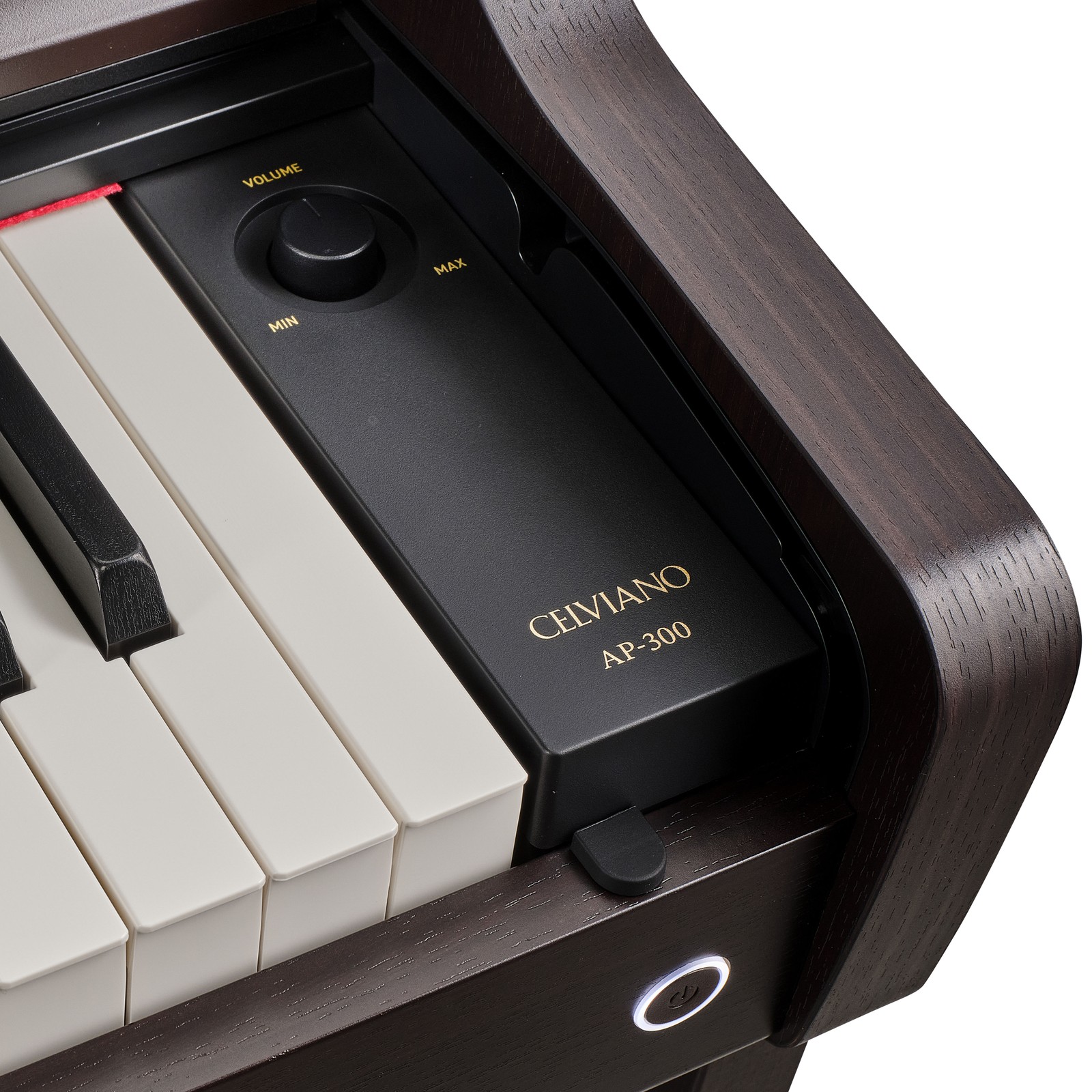 Bedienelemente des Casio AP-300 BN Digitalpianos