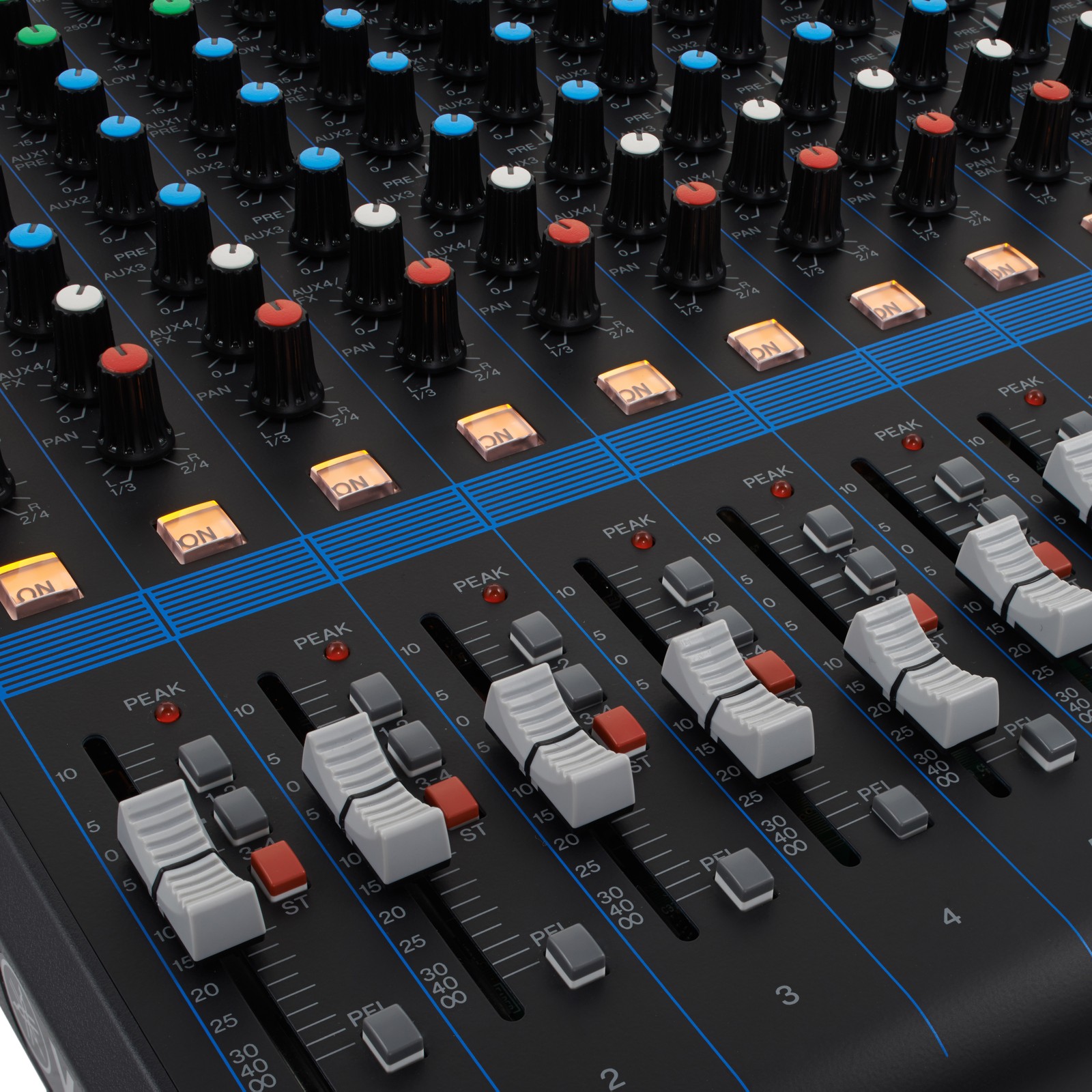 Fader am Yamaha MG16XU Mischpult