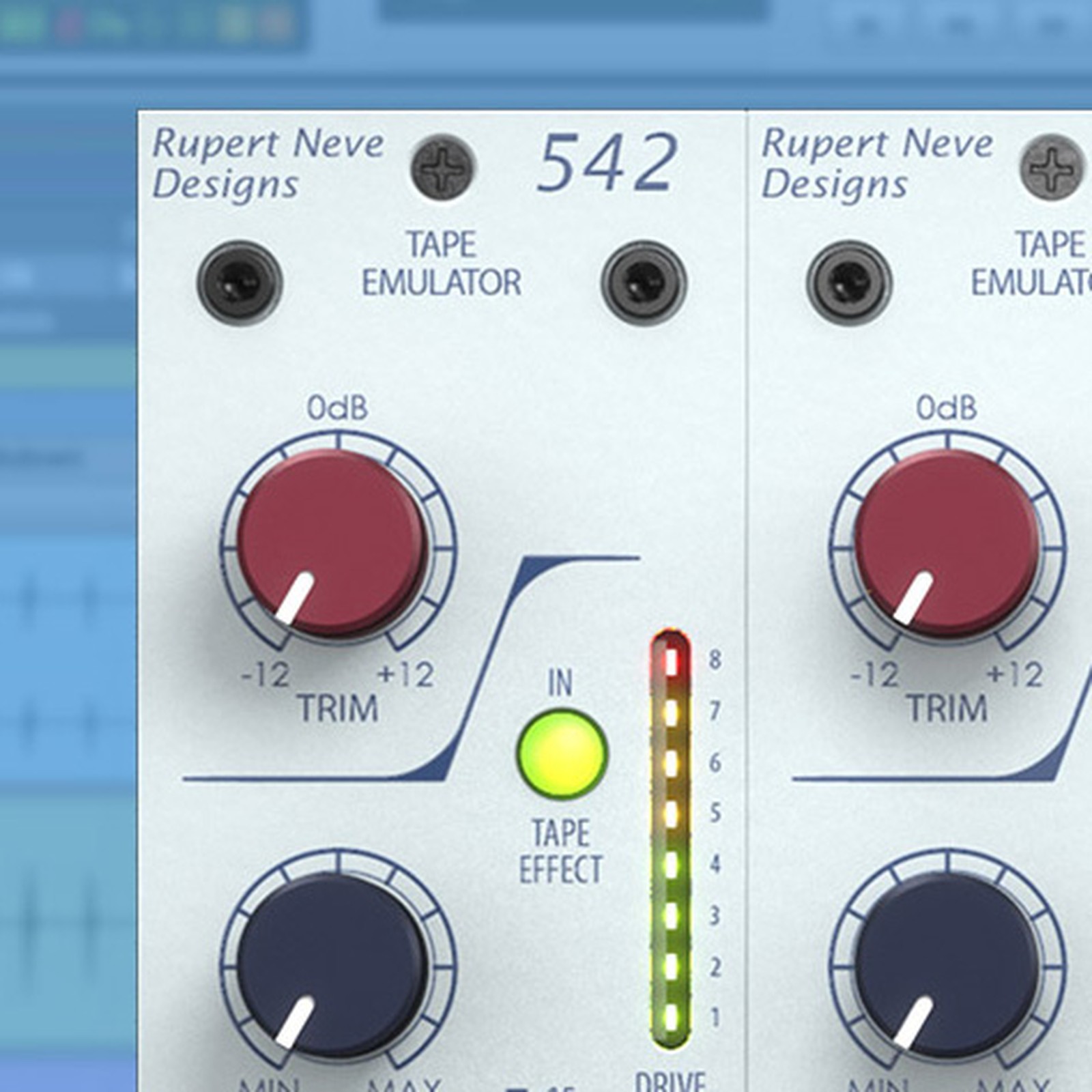 Regler des Rupert Neve Designs 542 Tape Emulator Plug-in 